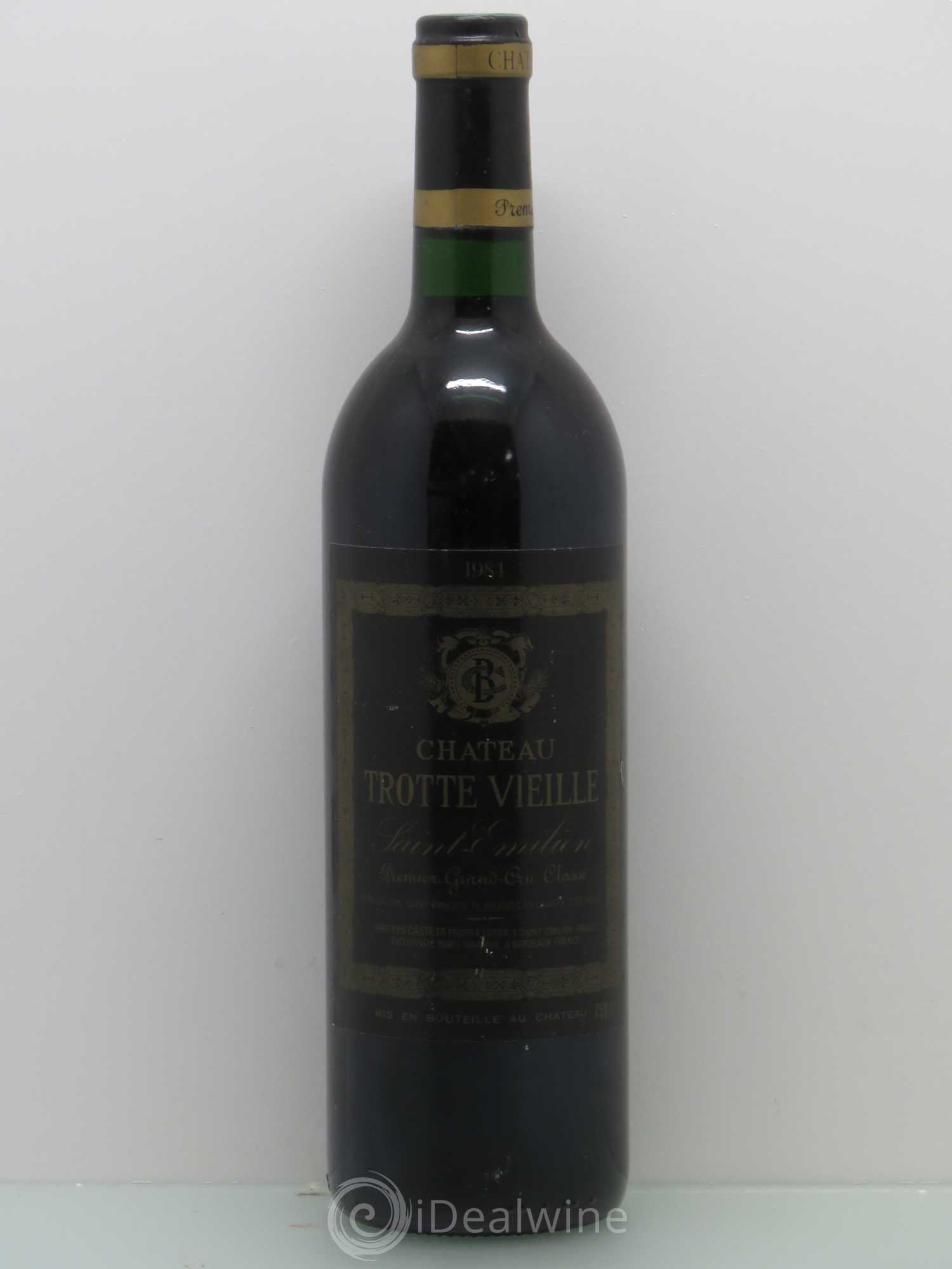 Château Trotte Vieille 1er Grand Cru Classé B 1984 - Lot de 1 bouteille - 0
