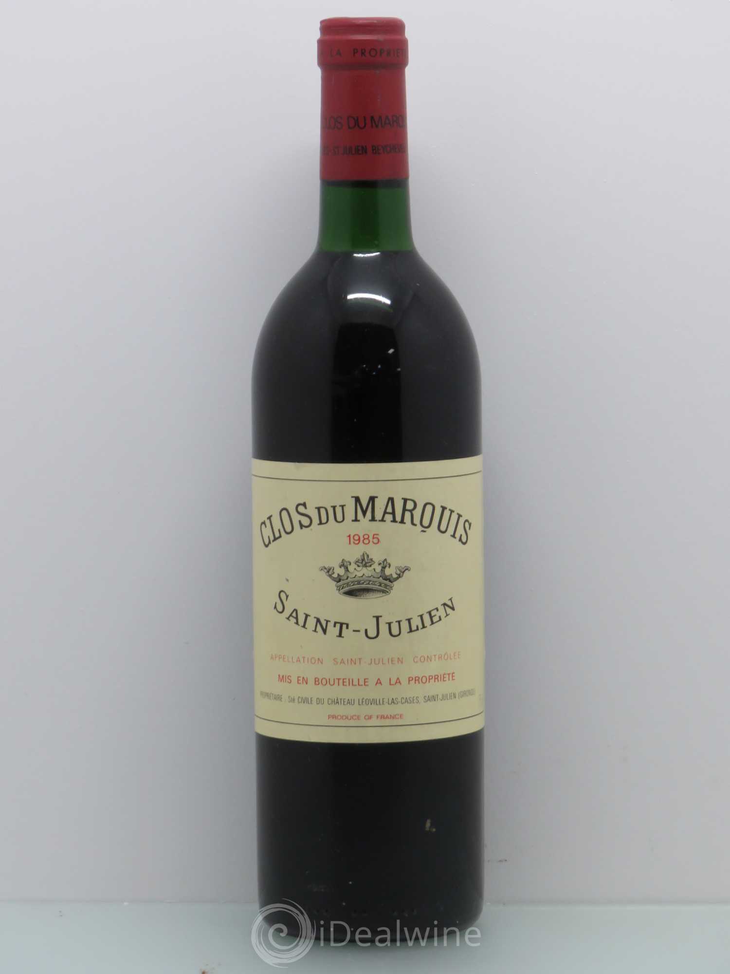 Clos du Marquis 1985 - Lot de 1 bouteille - 0