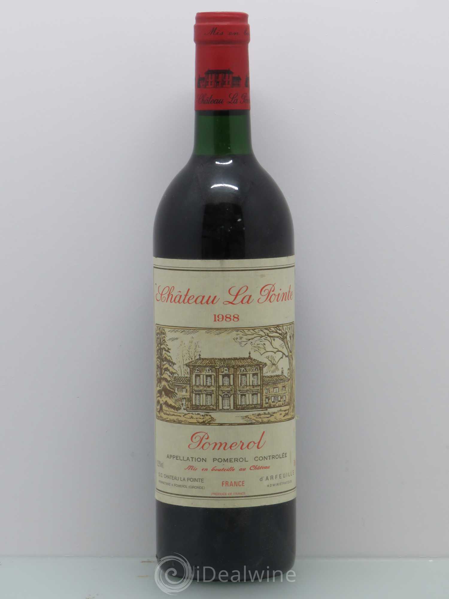Château la Pointe 1988 - Lot de 1 bouteille - 0