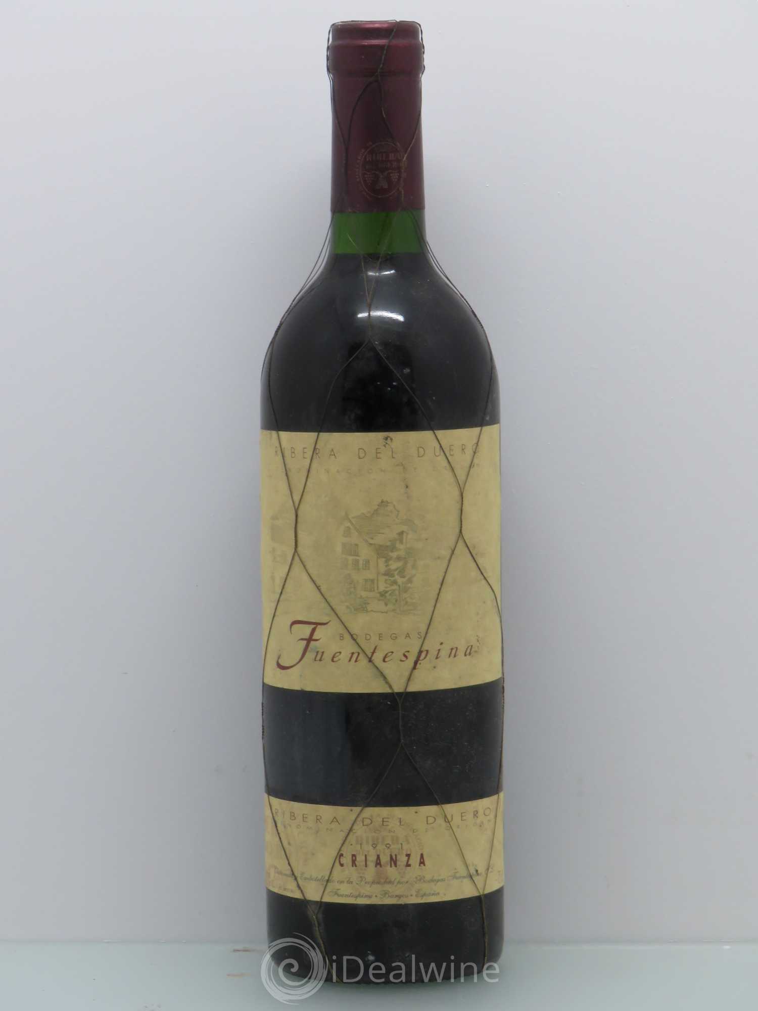 Ribera Del Duero DO Bodegas Fuentespina Crianza (sans prix de reserve) 1991 - Posten von 1 Flasche - 0