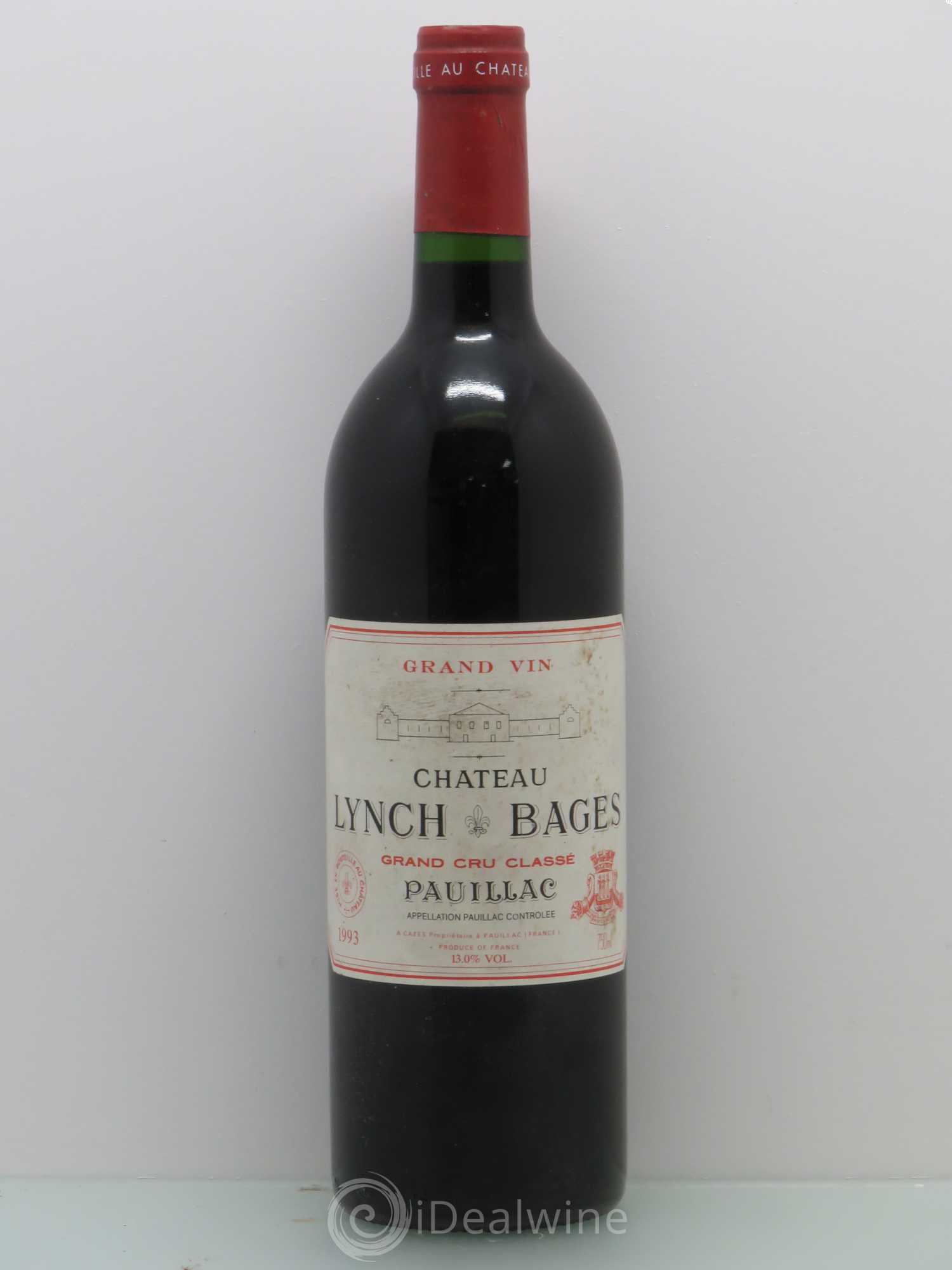 Château Lynch Bages 5ème Grand Cru Classé 1993 - Lot de 1 bouteille - 0