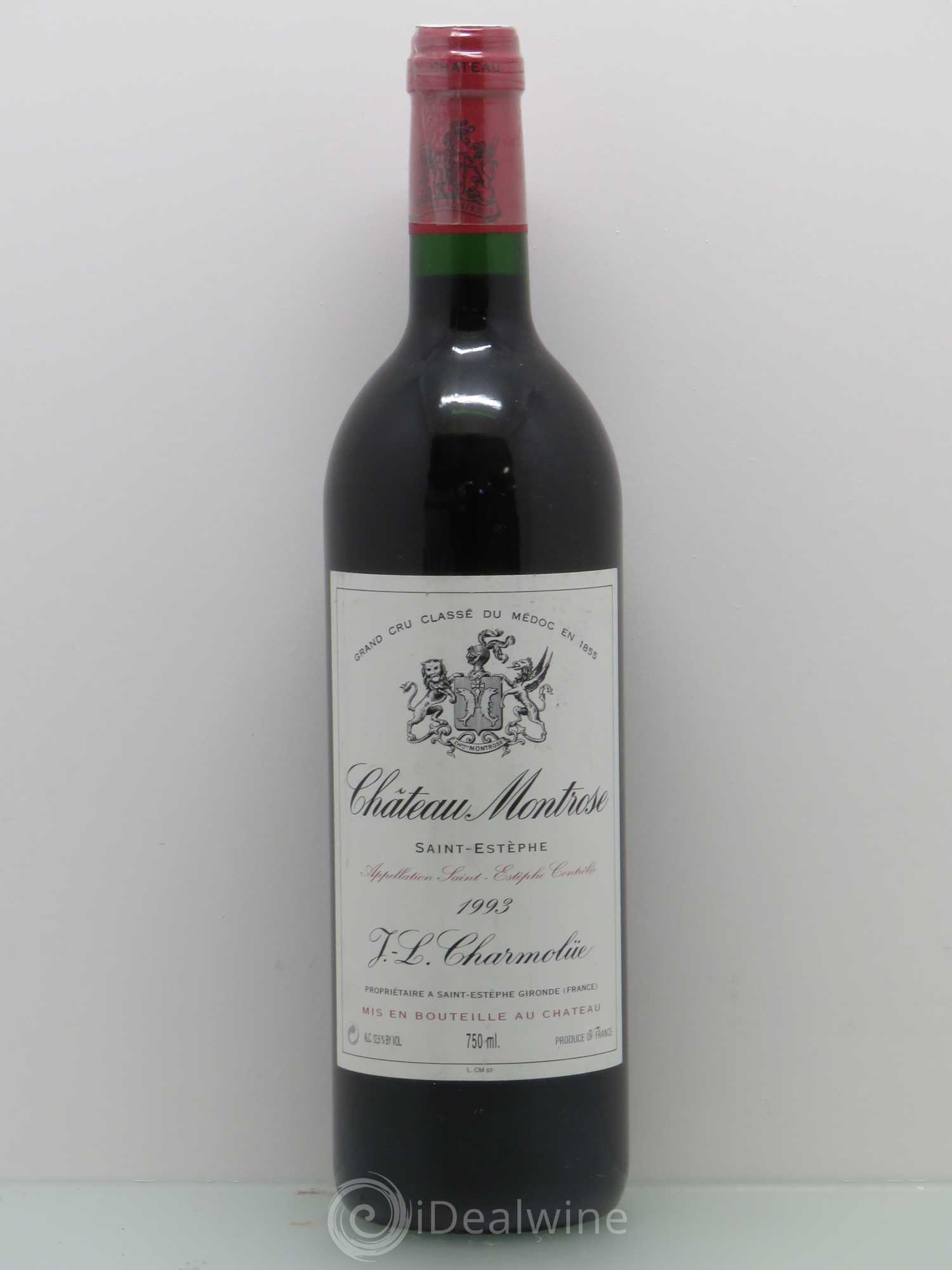 Château Montrose 2ème Grand Cru Classé 1993 - Lot de 1 bouteille - 0