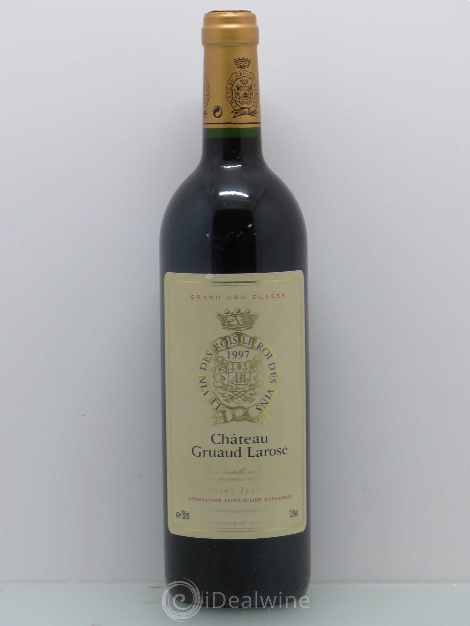 Château Gruaud Larose 2ème Grand Cru Classé 1997 - Lot de 1 bouteille - 0