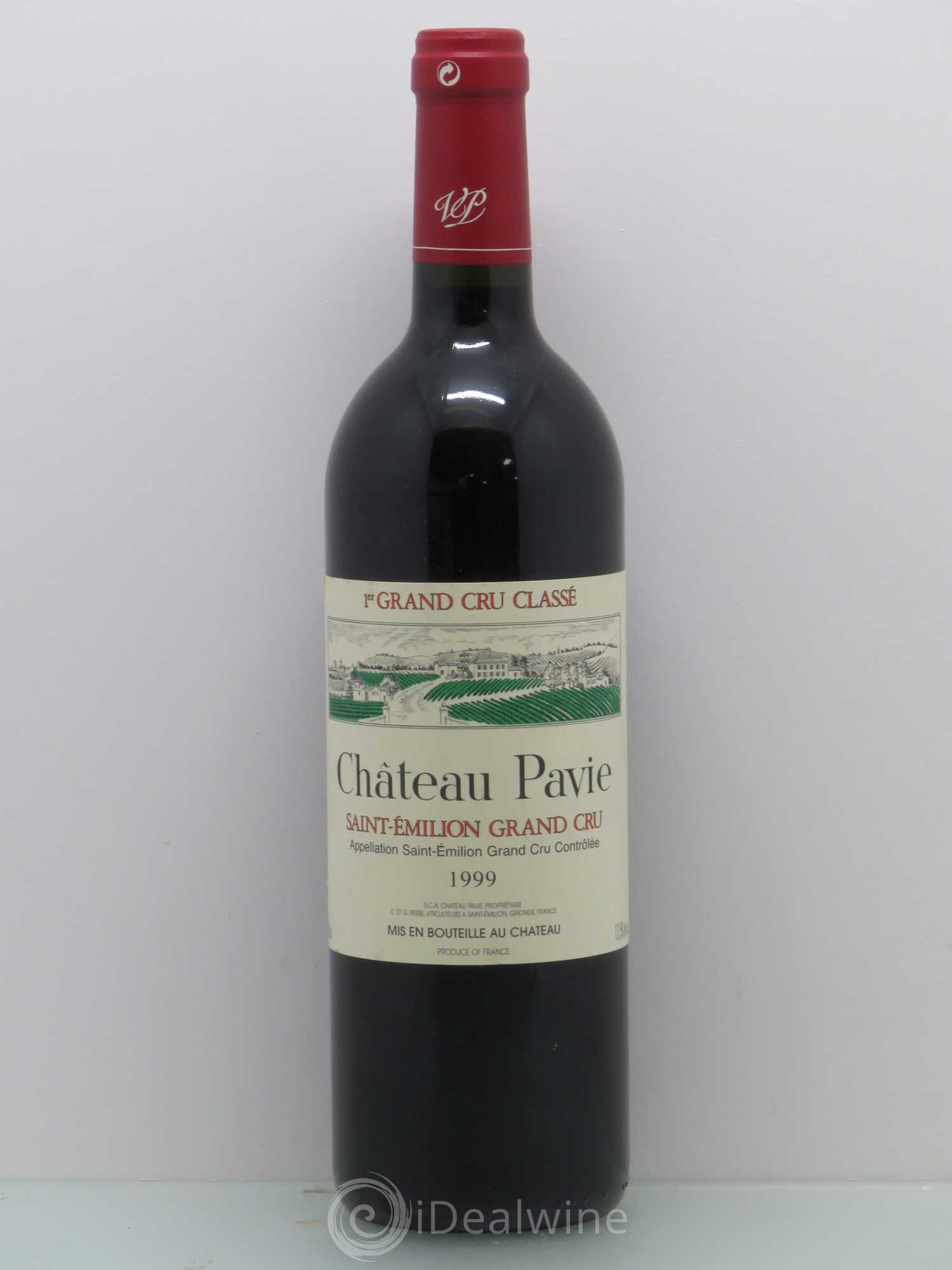 Château Pavie 1er Grand Cru Classé A 1999 - Lot de 1 bouteille - 0