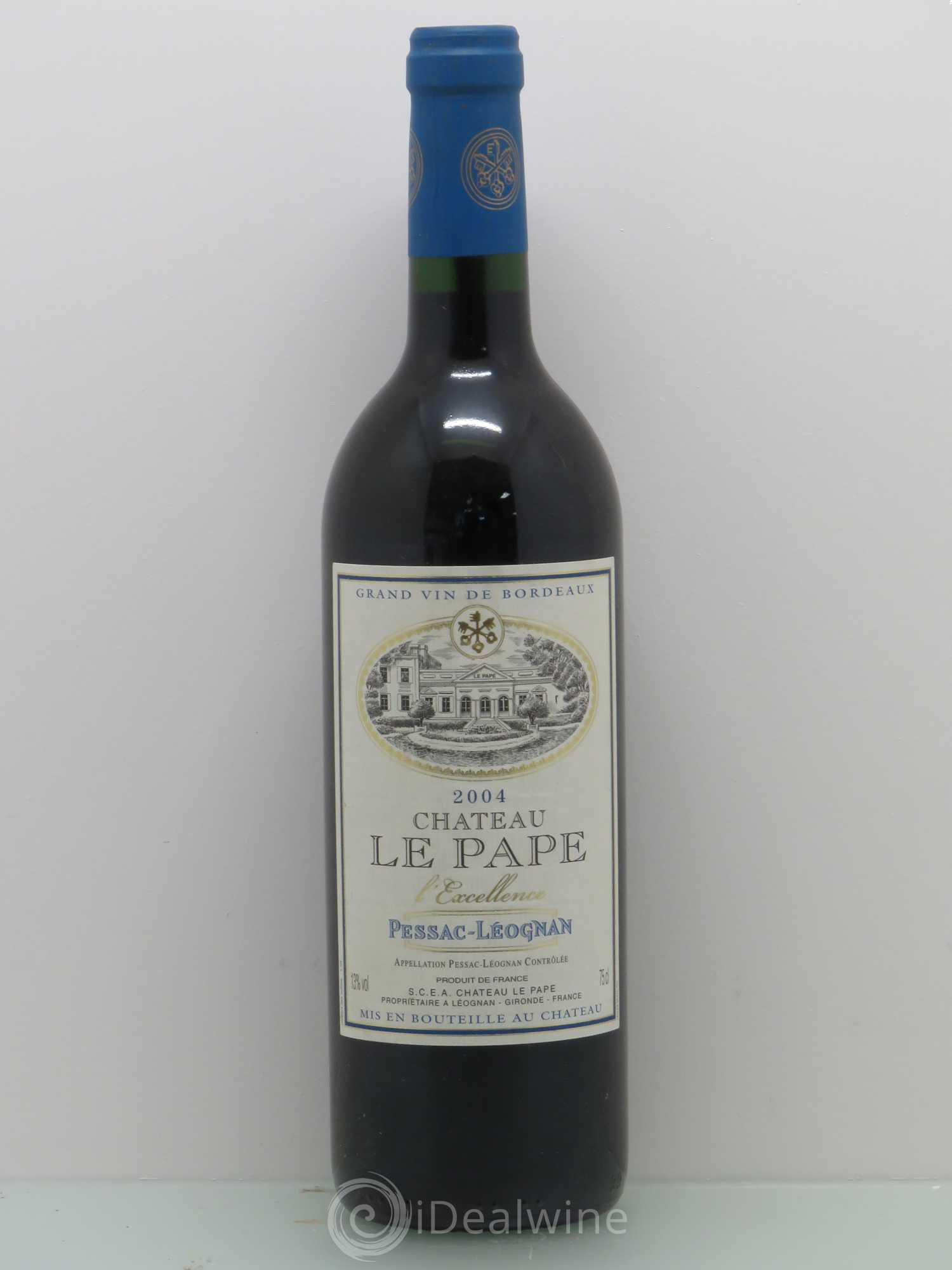 Pessac-Léognan Château Le Pape 2004 - Lot de 1 bouteille - 0