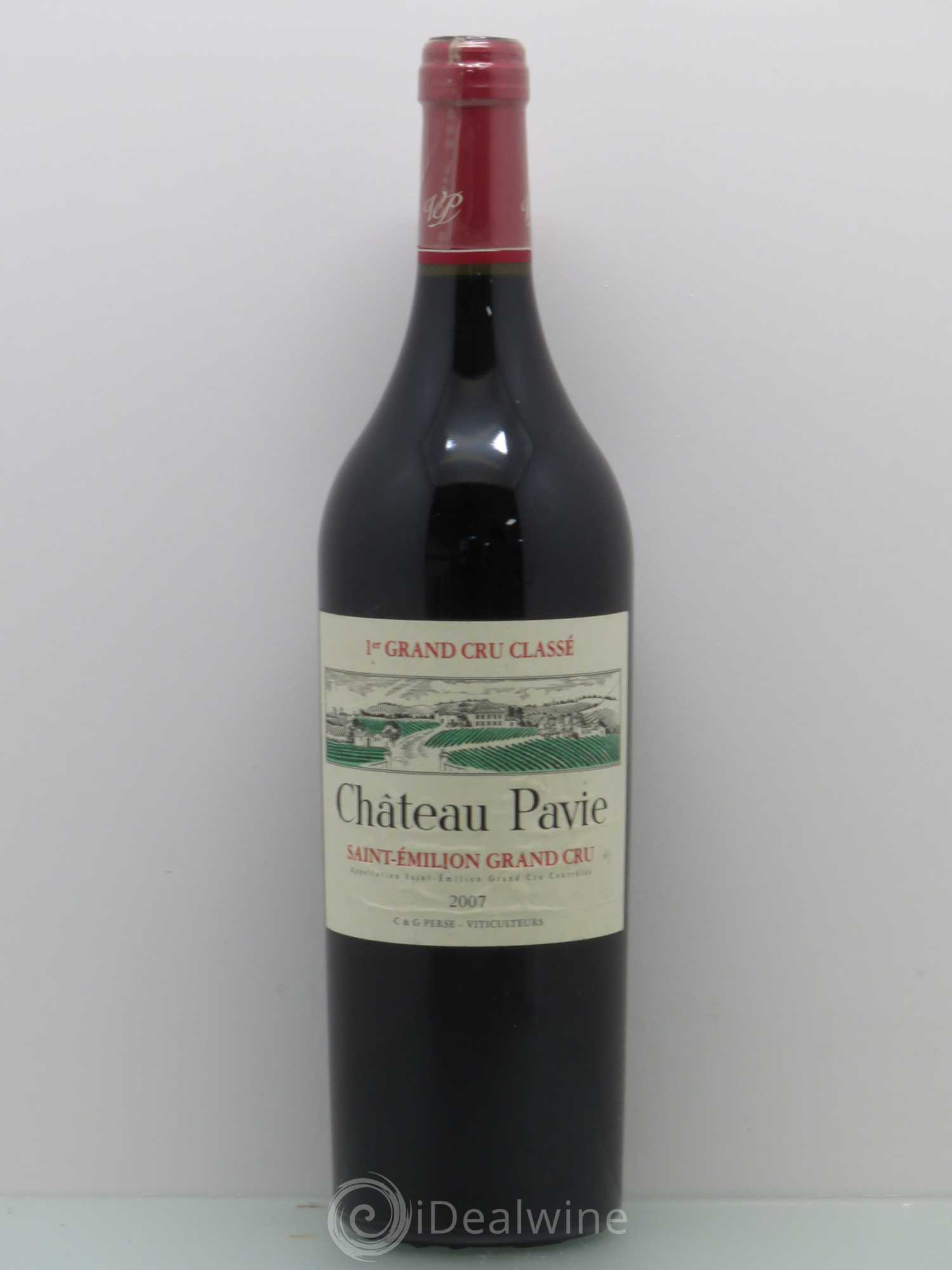 Château Pavie 1er Grand Cru Classé A 2007 - Lot de 1 bouteille - 0