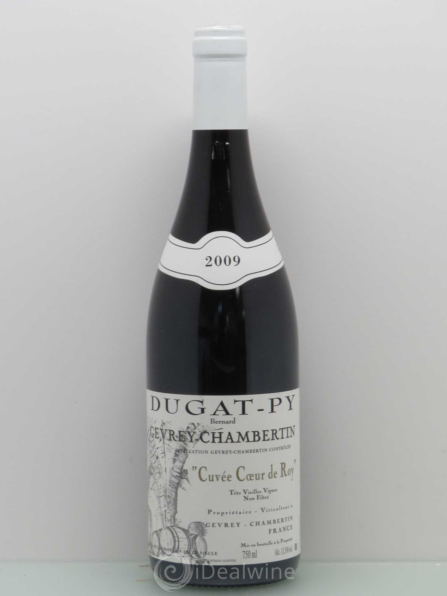 Gevrey-Chambertin Coeur de Roy Très Vieilles Vignes Dugat-Py 2009 - Lot de 1 bouteille - 0