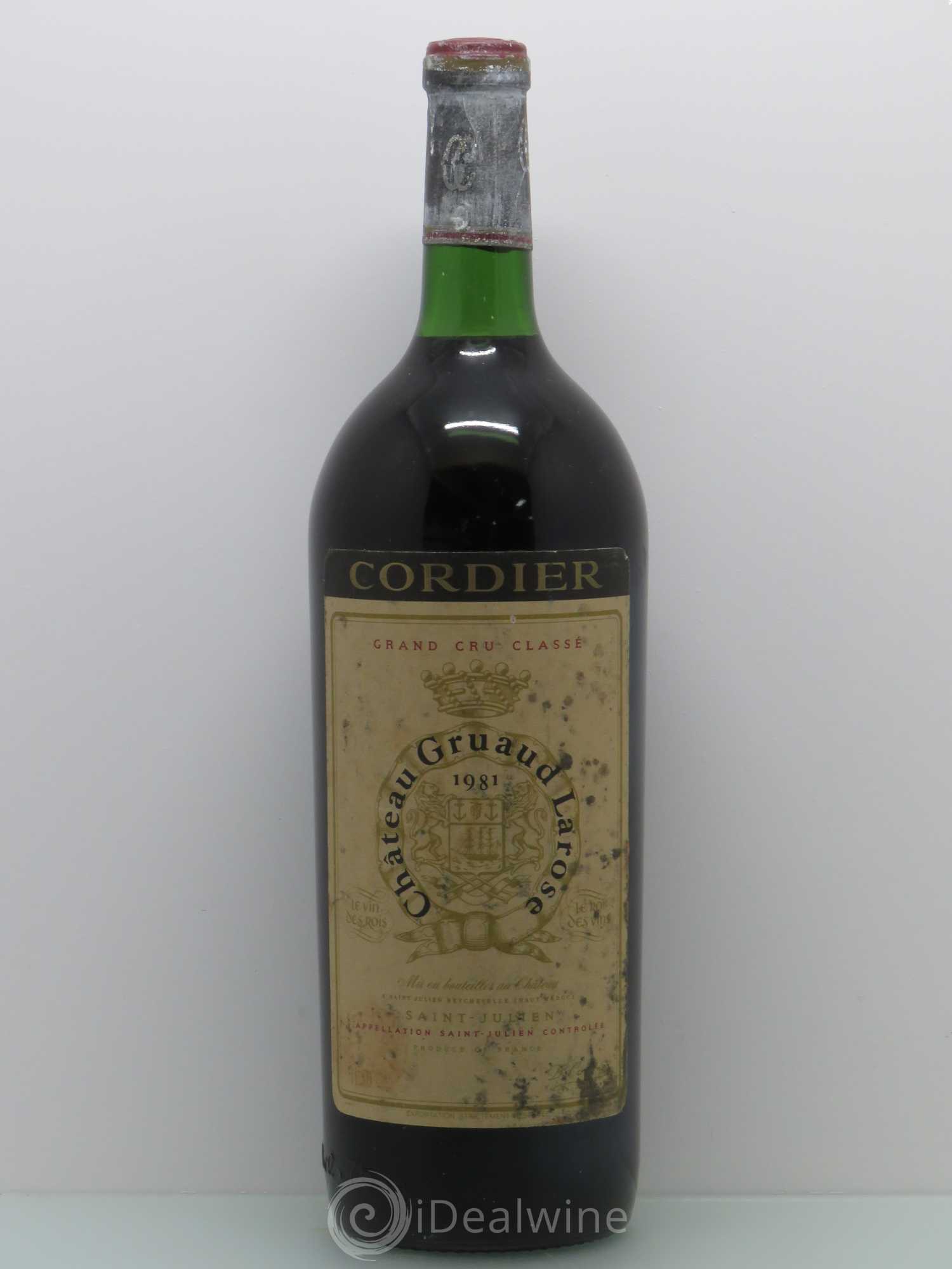 Château Gruaud Larose 2ème Grand Cru Classé 1981 - Lot de 1 magnum - 0