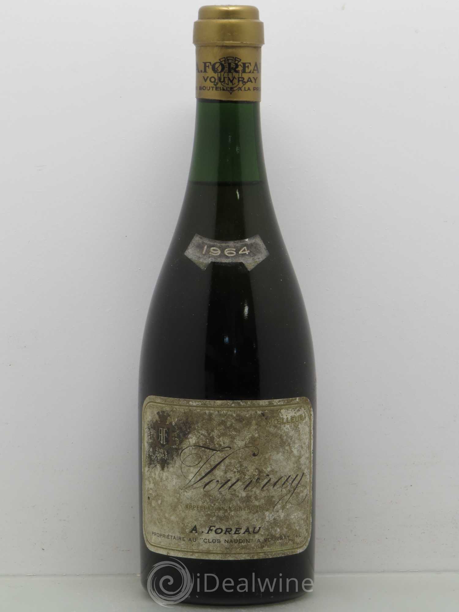 Vouvray Moelleux Clos Naudin - Philippe Foreau Moelleux 1964 - Lotto di 1 bottiglia - 0