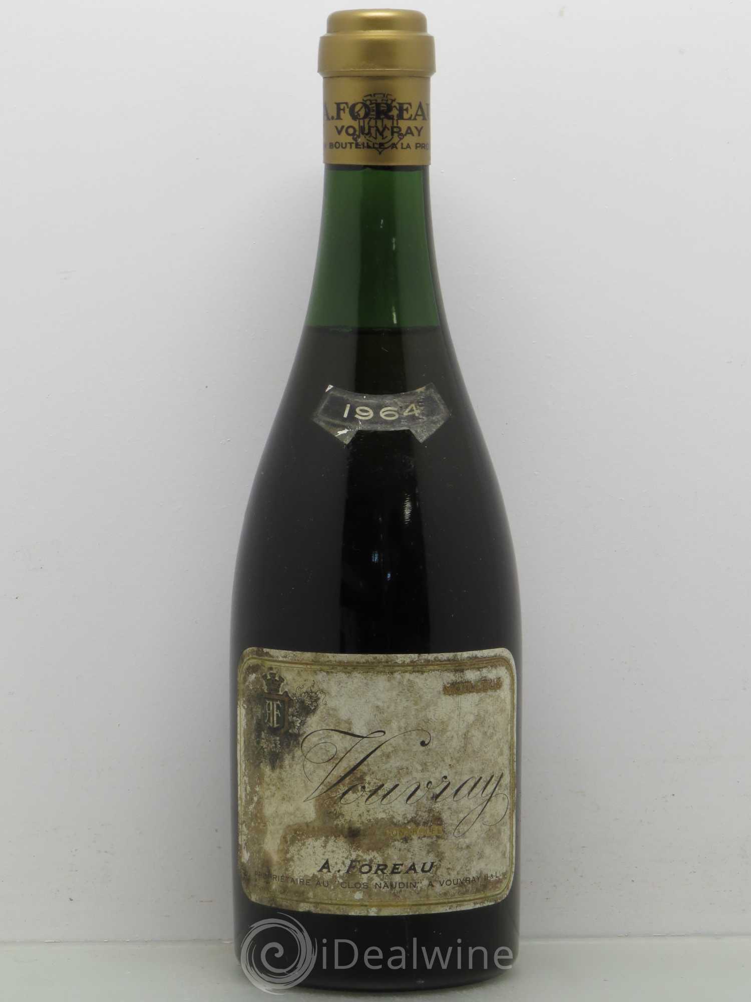 Vouvray Moelleux Clos Naudin - Philippe Foreau Moelleux 1964 - Lotto di 1 bottiglia - 0