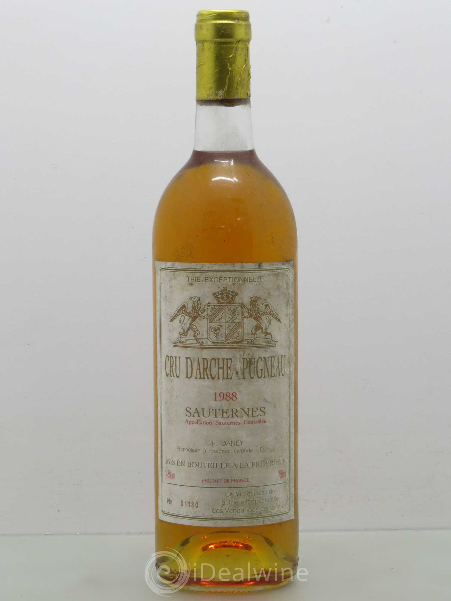 Cru d'Arche-Pugneau Trie Exceptionnelle 1988 - Lotto di 1 bottiglia - 0