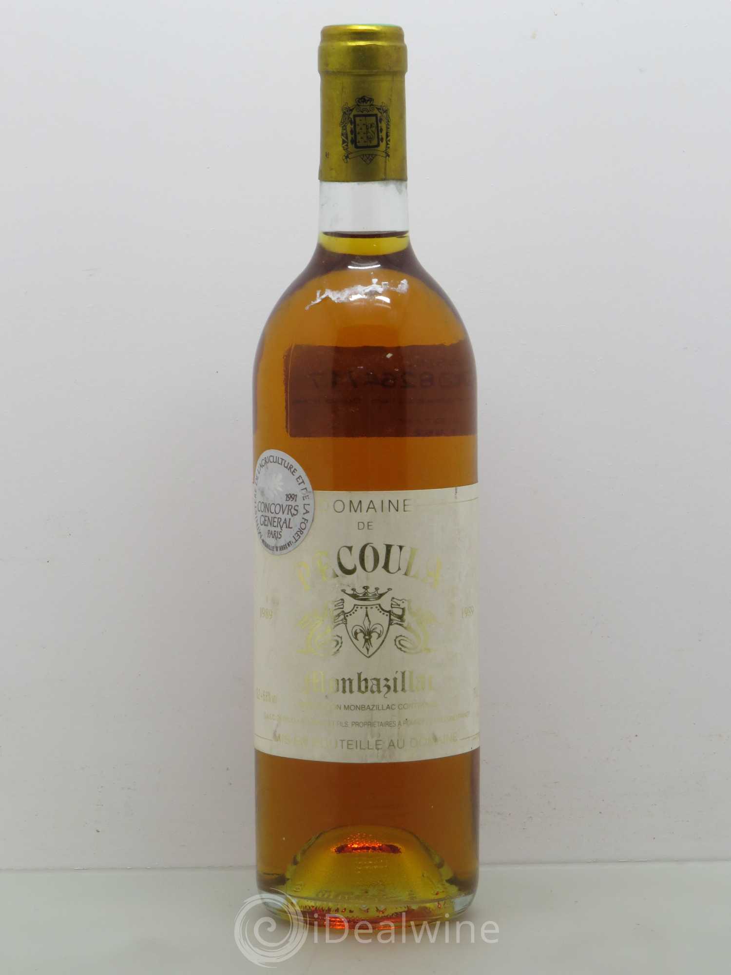 Monbazillac Domaine de Pecoula 1989 - Lotto di 1 bottiglia - 0
