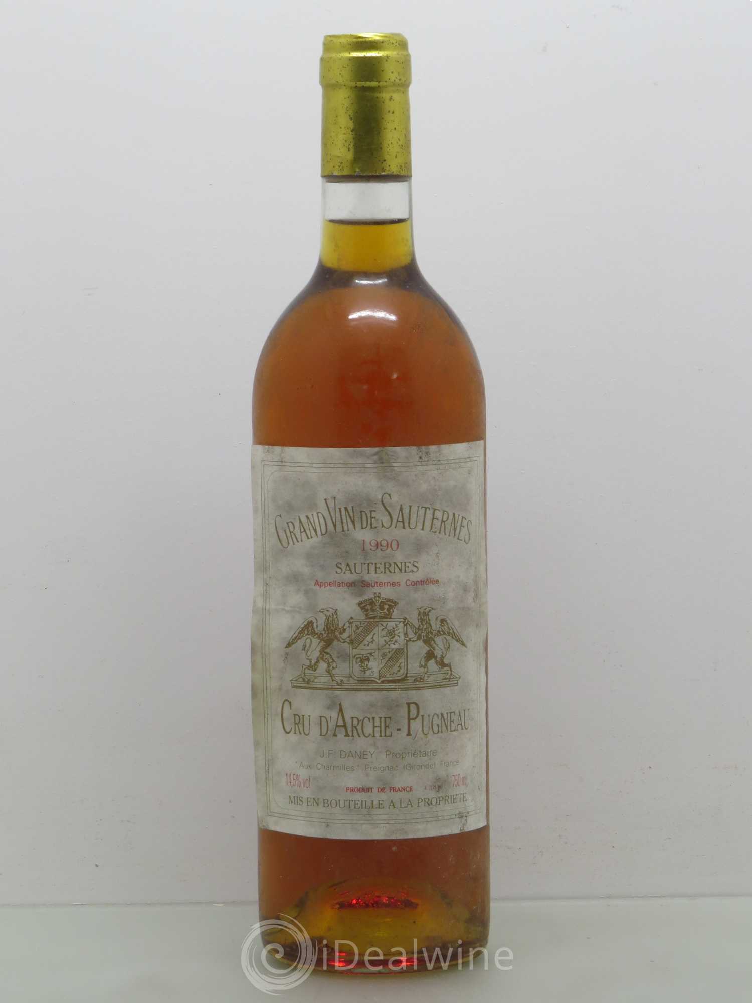 Cru d'Arche-Pugneau 1990 - Lotto di 1 bottiglia - 0