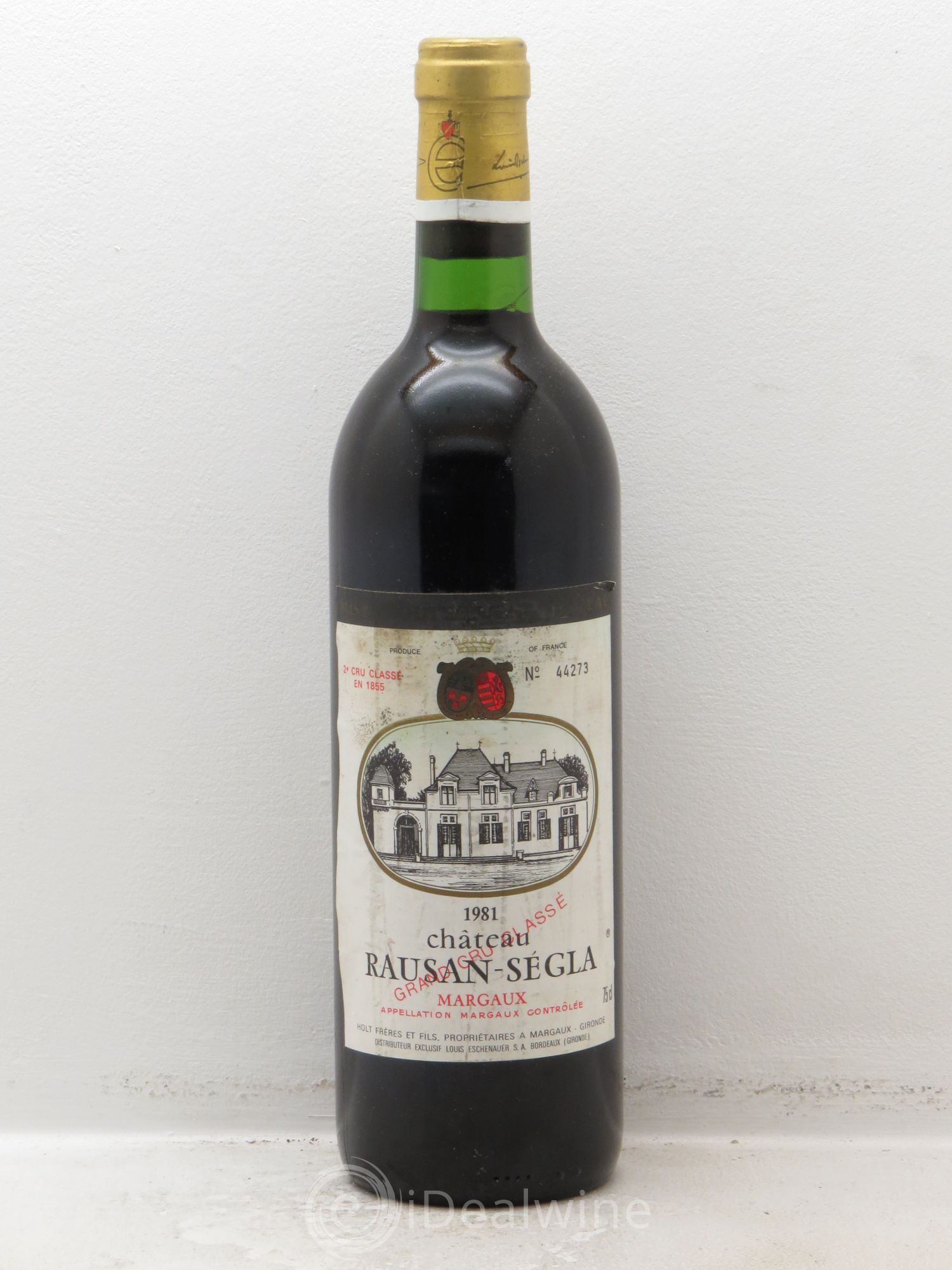 Château Rauzan Ségla Grand Cru Classé 1981 - Lot de 1 bouteille - 0