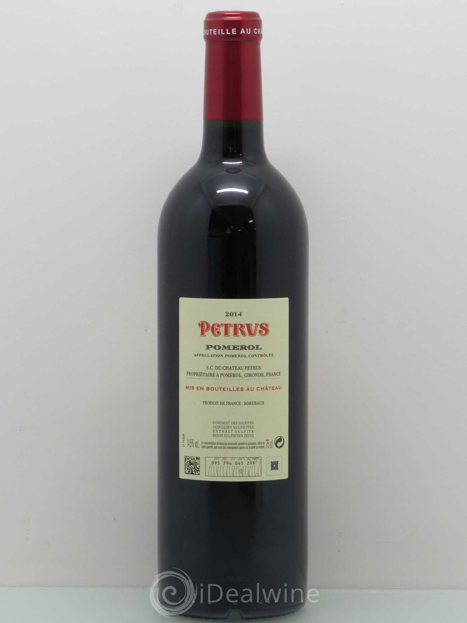 Petrus 2014 - Lot de 1 bouteille - 1