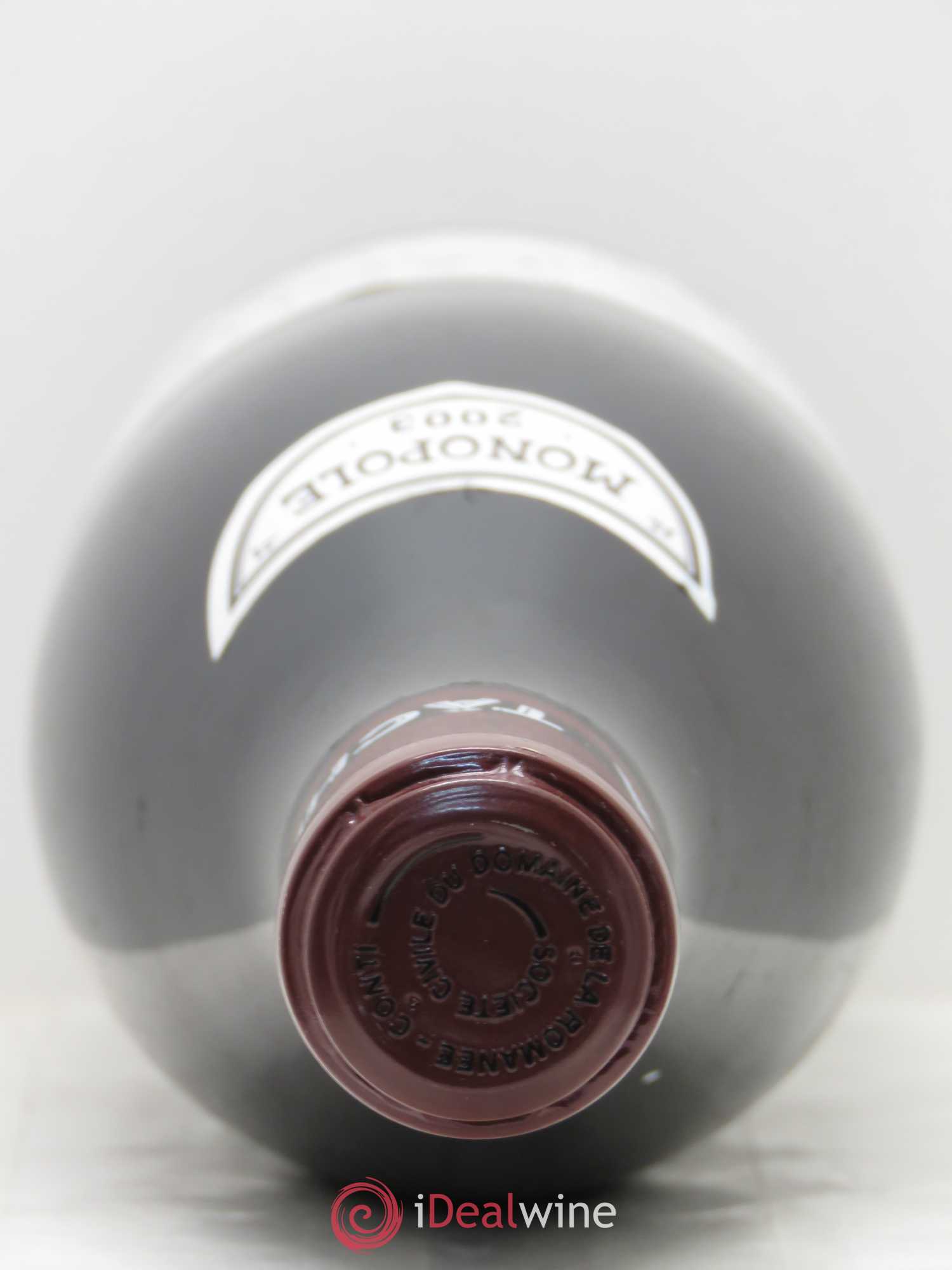 La Tâche Grand Cru Domaine de la Romanée-Conti 2003 - Lot de 1 bouteille - 2