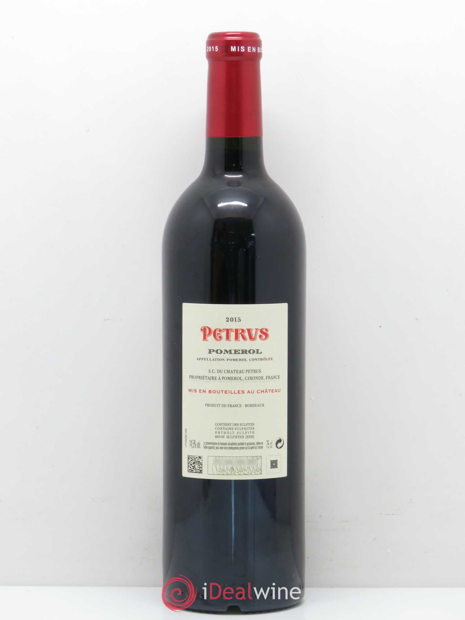 Petrus 2015 - Lot de 1 bouteille - 1