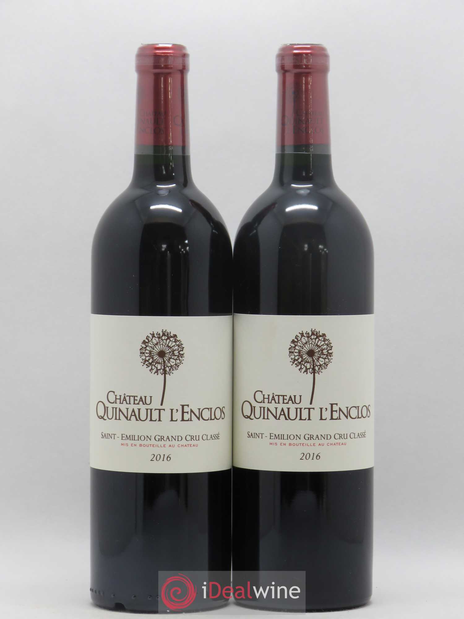 Château Quinault L'Enclos 2016 - Lot de 2 bouteilles - 0
