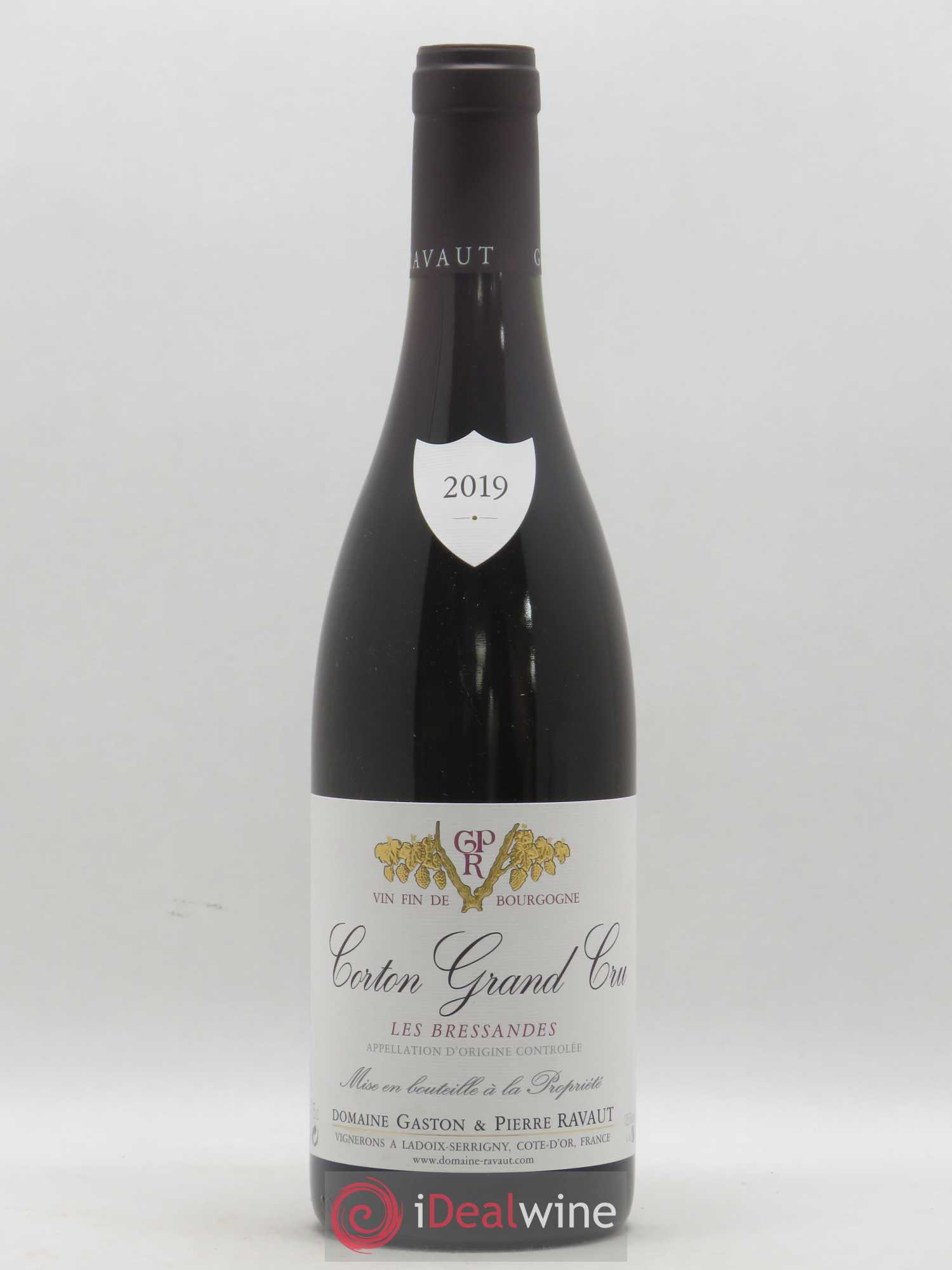 Corton Grand Cru Les Bressandes Gaston et Pierre Ravault 2019 - Posten von 1 Flasche - 0