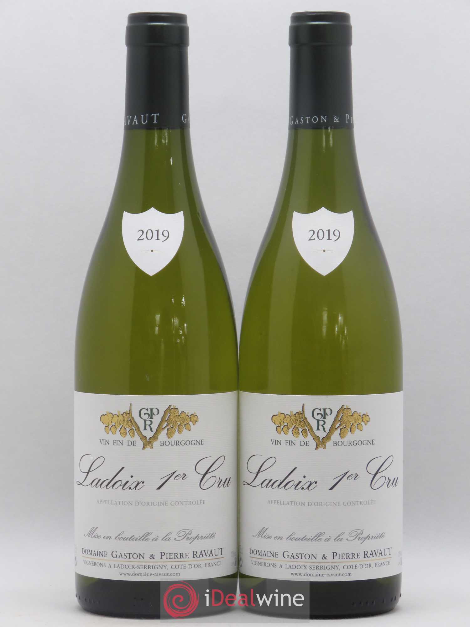 Ladoix 1er Cru Gaston et Pierre Ravault 2019 - Lot de 2 bouteilles - 0