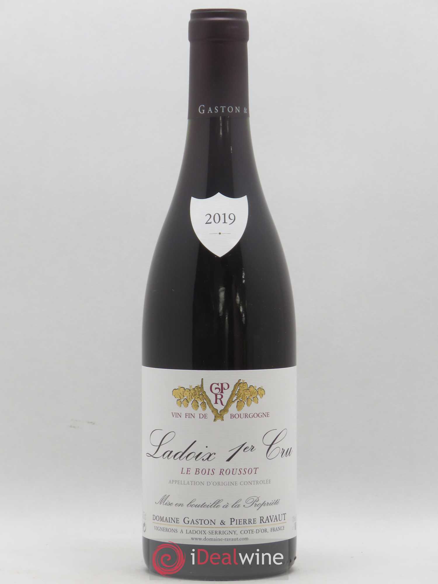 Ladoix 1er Cru Le Bois Roussot Gaston et Pierre Ravault 2019 - Lot de 1 bouteille - 0