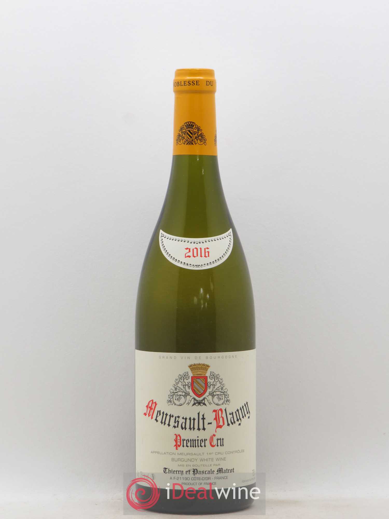 Meursault 1er Cru Blagny Domaine Matrot 2016 - Posten von 1 Flasche - 0