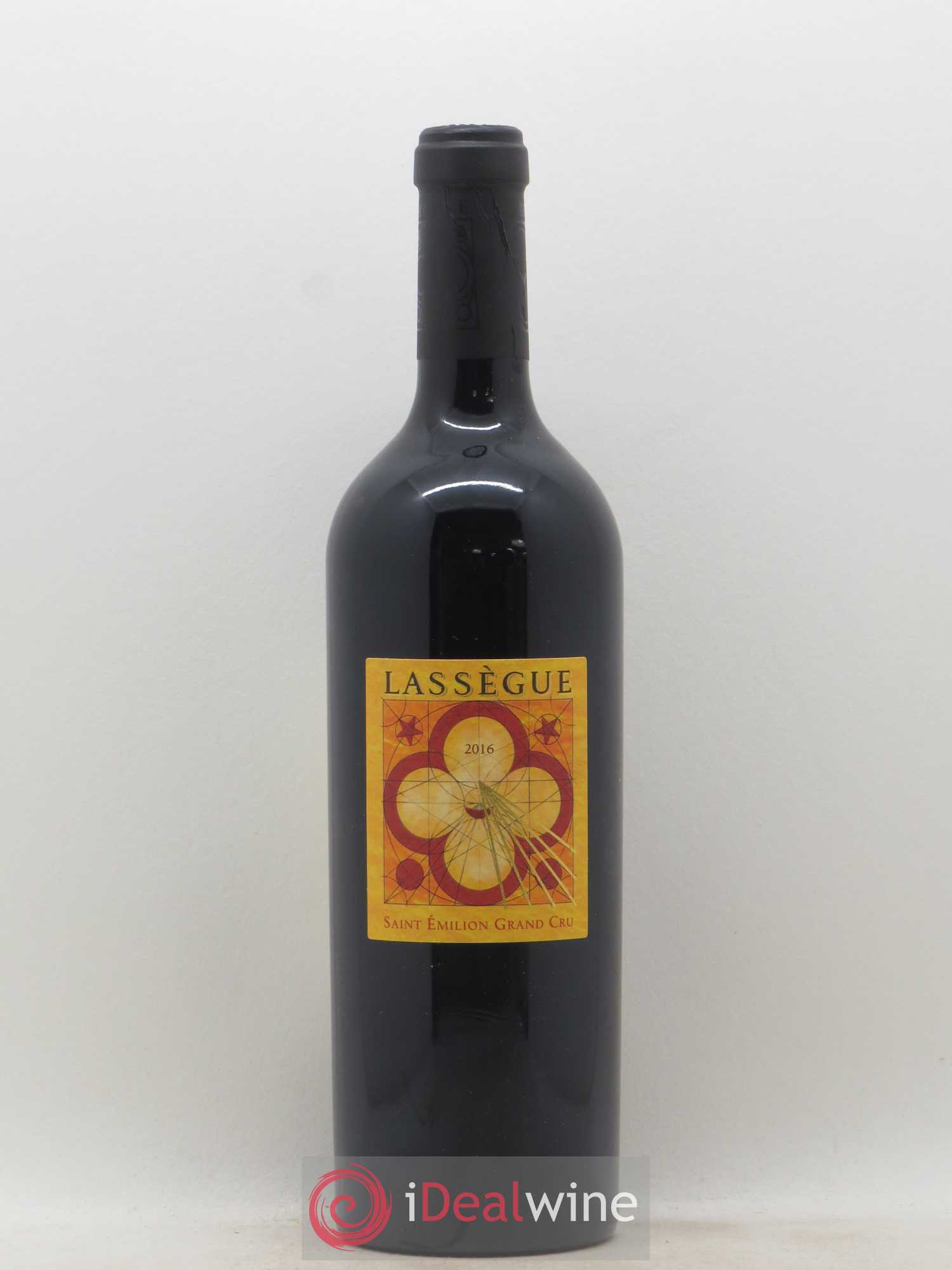 Saint-Émilion Grand Cru Lassegue 2016 - Lot de 1 bouteille - 0