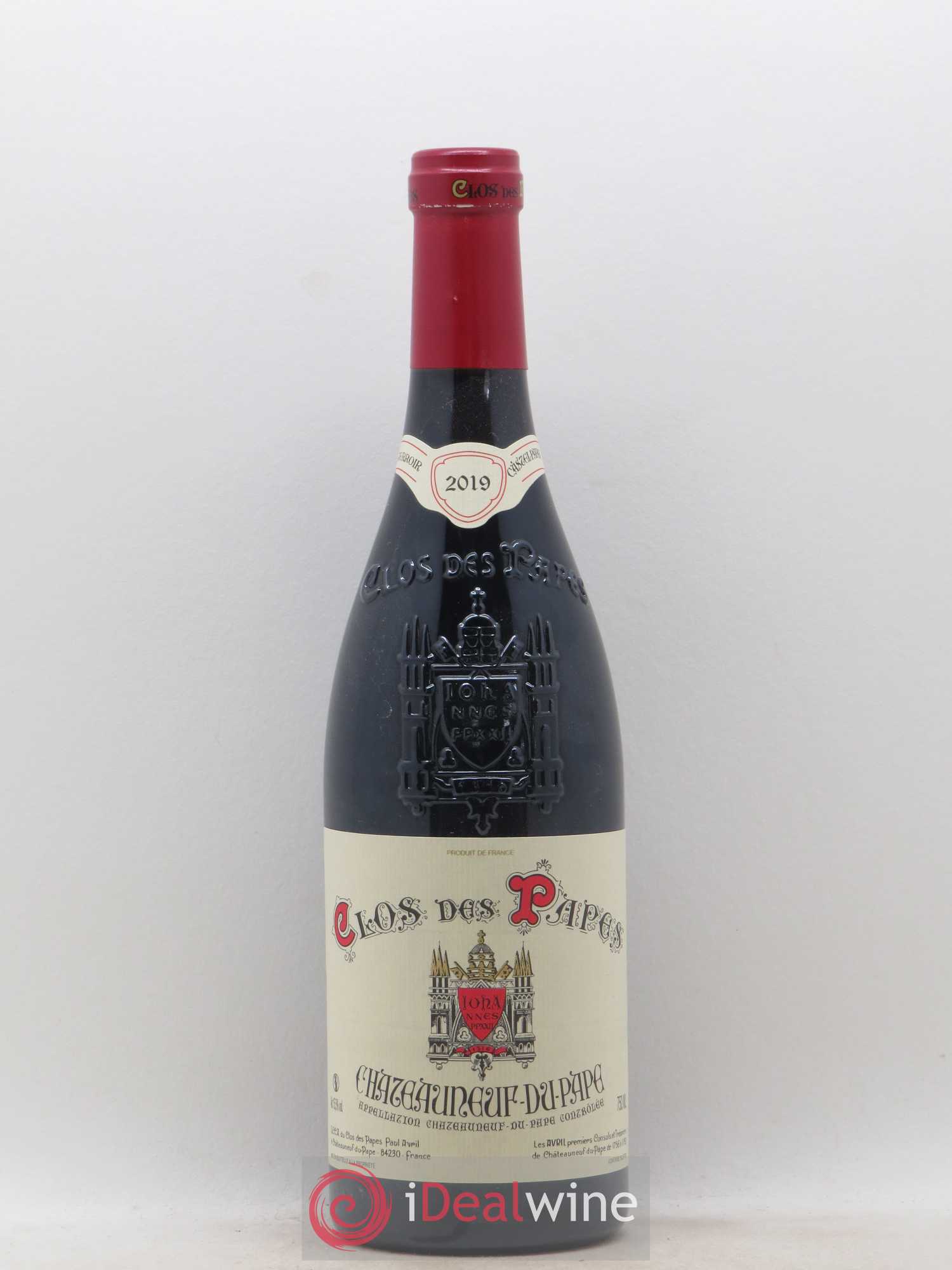 Châteauneuf-du-Pape Clos des Papes - Paul Avril 2019 - Lot de 1 bouteille - 0