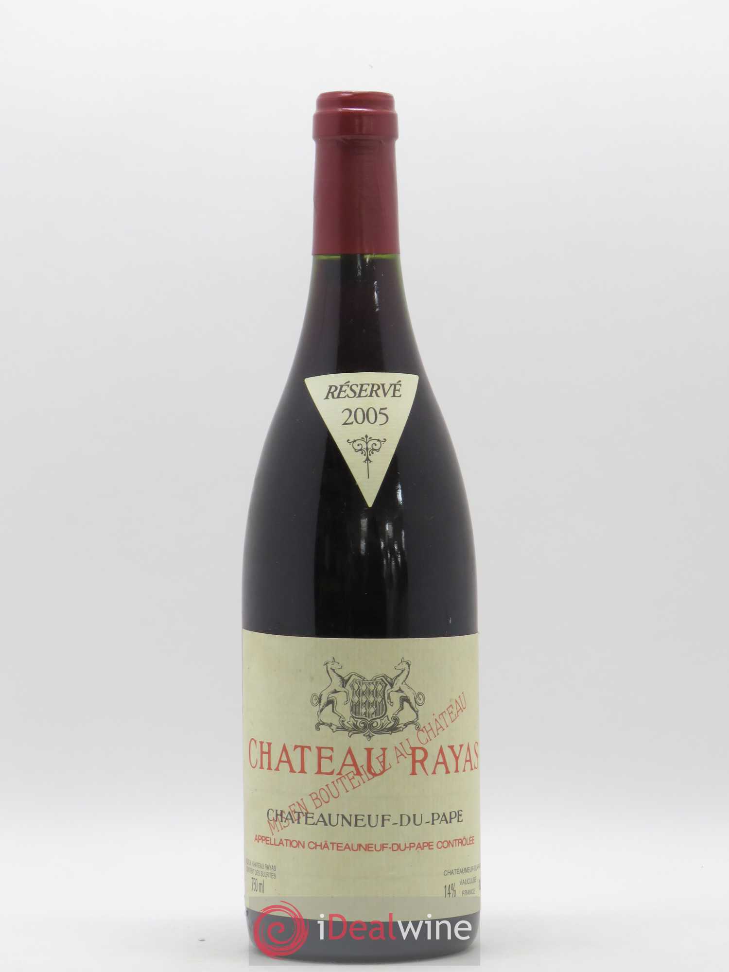 Châteauneuf-du-Pape Château Rayas Emmanuel Reynaud 2005 - Lot de 1 bouteille - 0