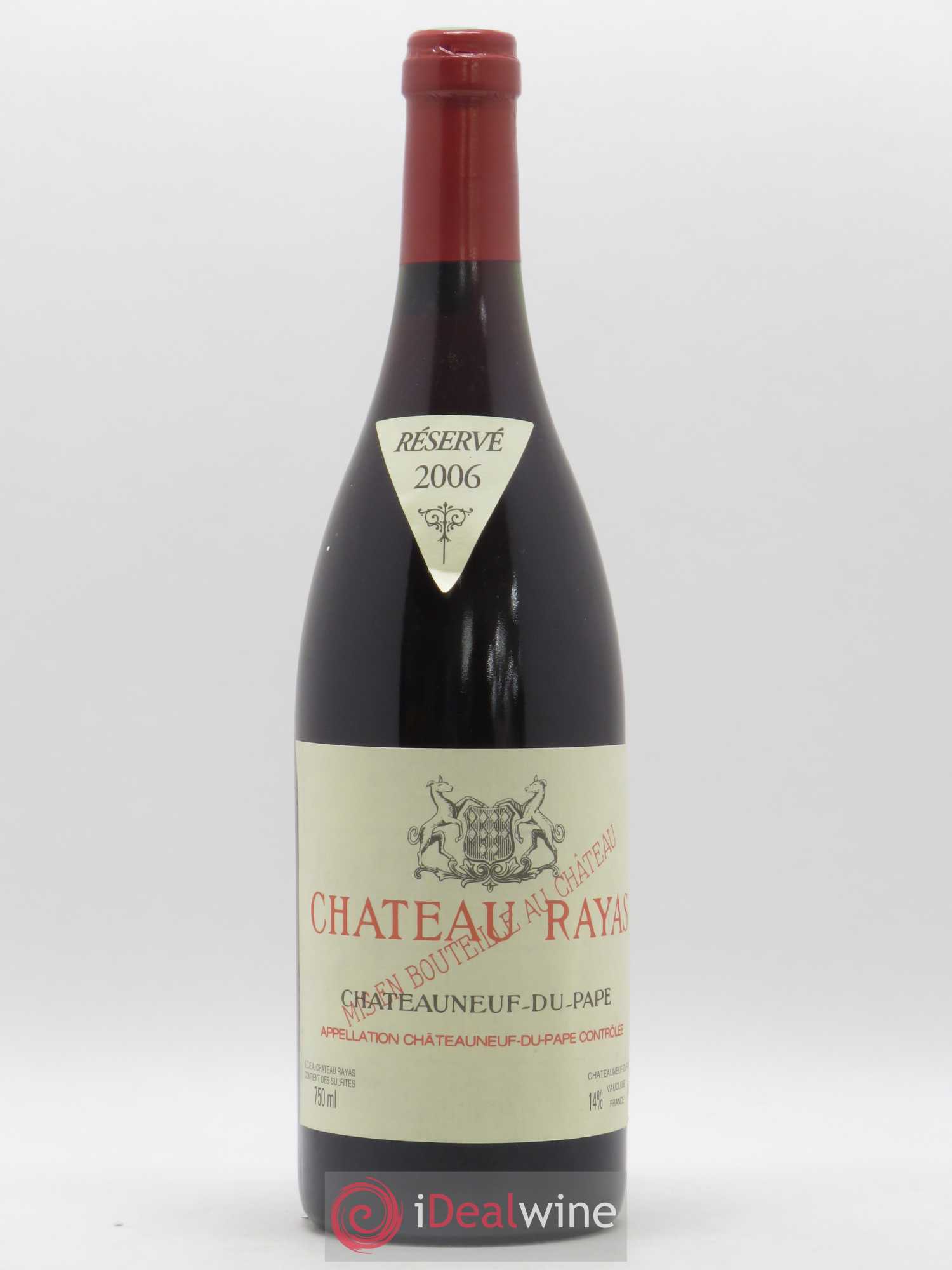 Châteauneuf-du-Pape Château Rayas Emmanuel Reynaud 2006 - Lot de 1 bouteille - 0