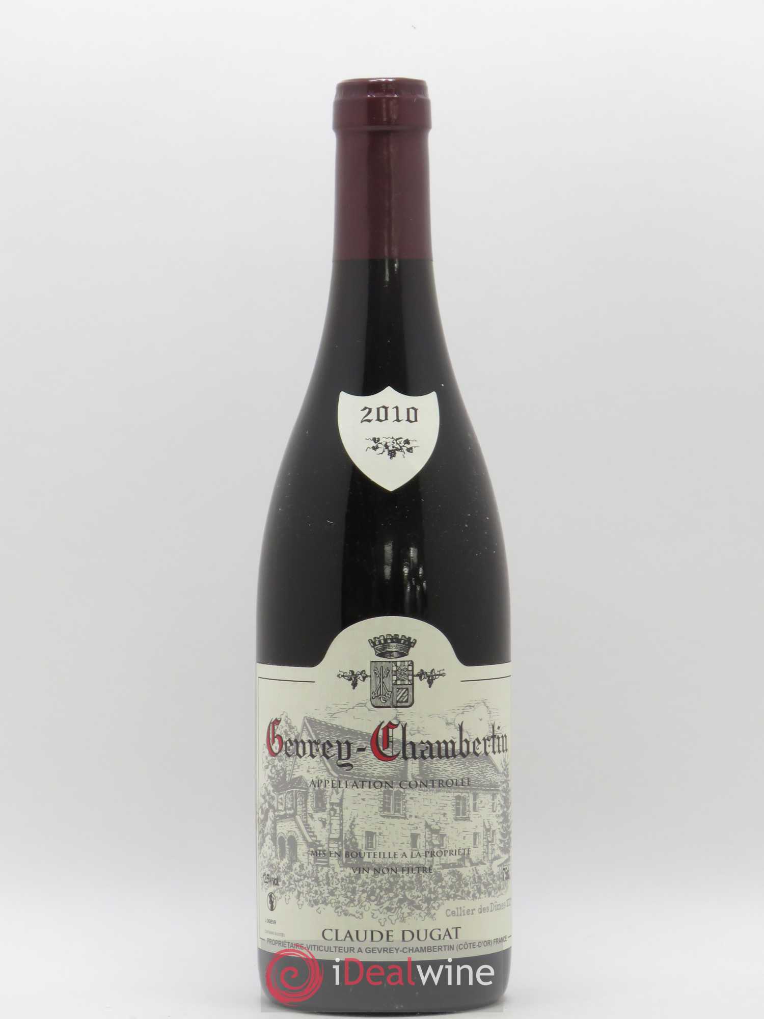 Gevrey-Chambertin Claude Dugat 2010 - Lot de 1 bouteille - 0