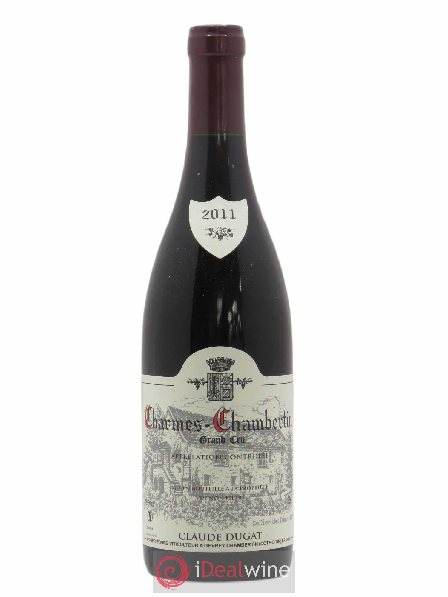 Charmes-Chambertin Grand Cru Claude Dugat 2011 - Lot de 1 bouteille - 0