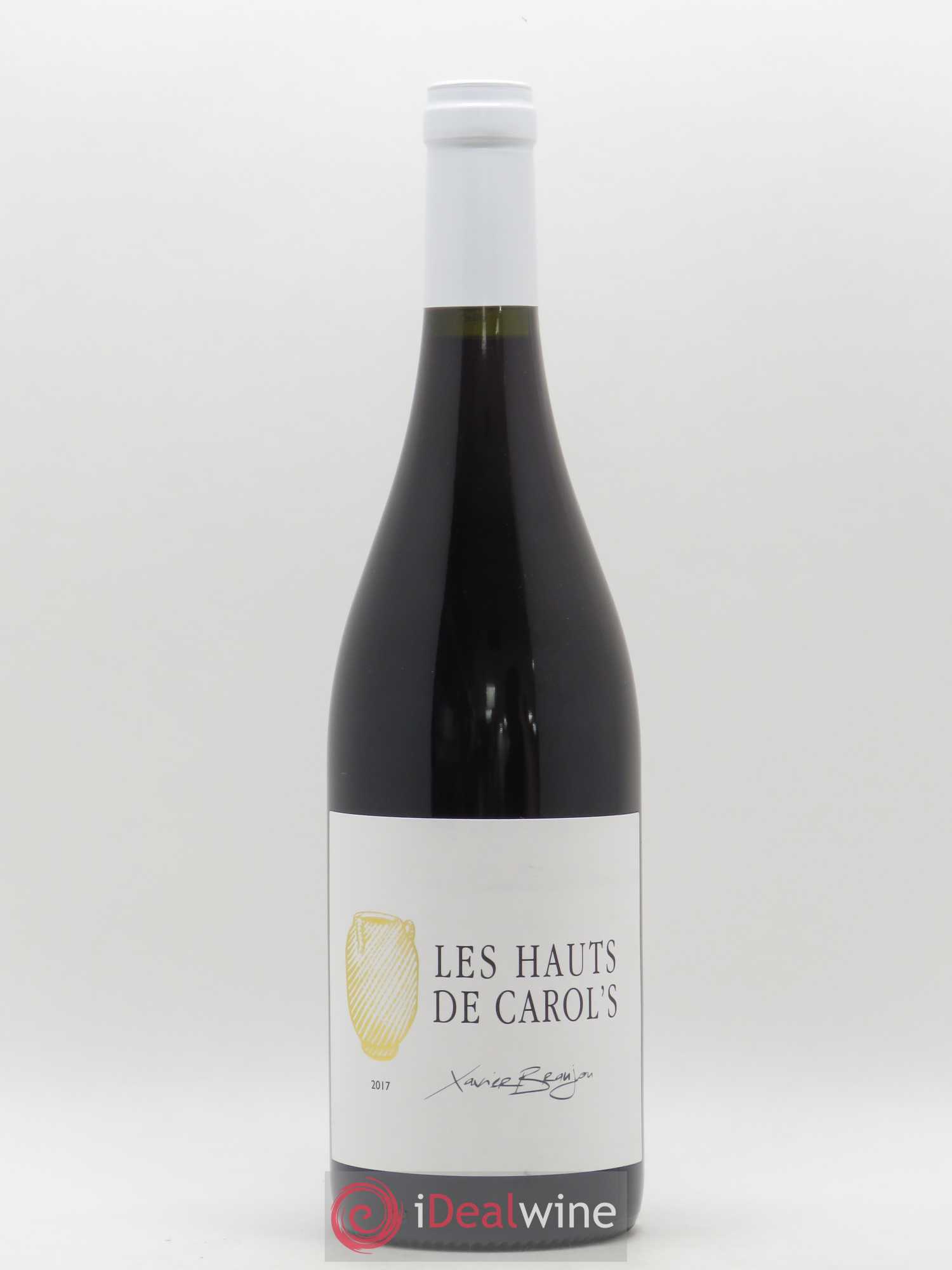 Pays d'Hérault Les Hauts de Carol's Terrasse d'Elise (Domaine de la) 2017 - Lot de 1 bouteille - 0