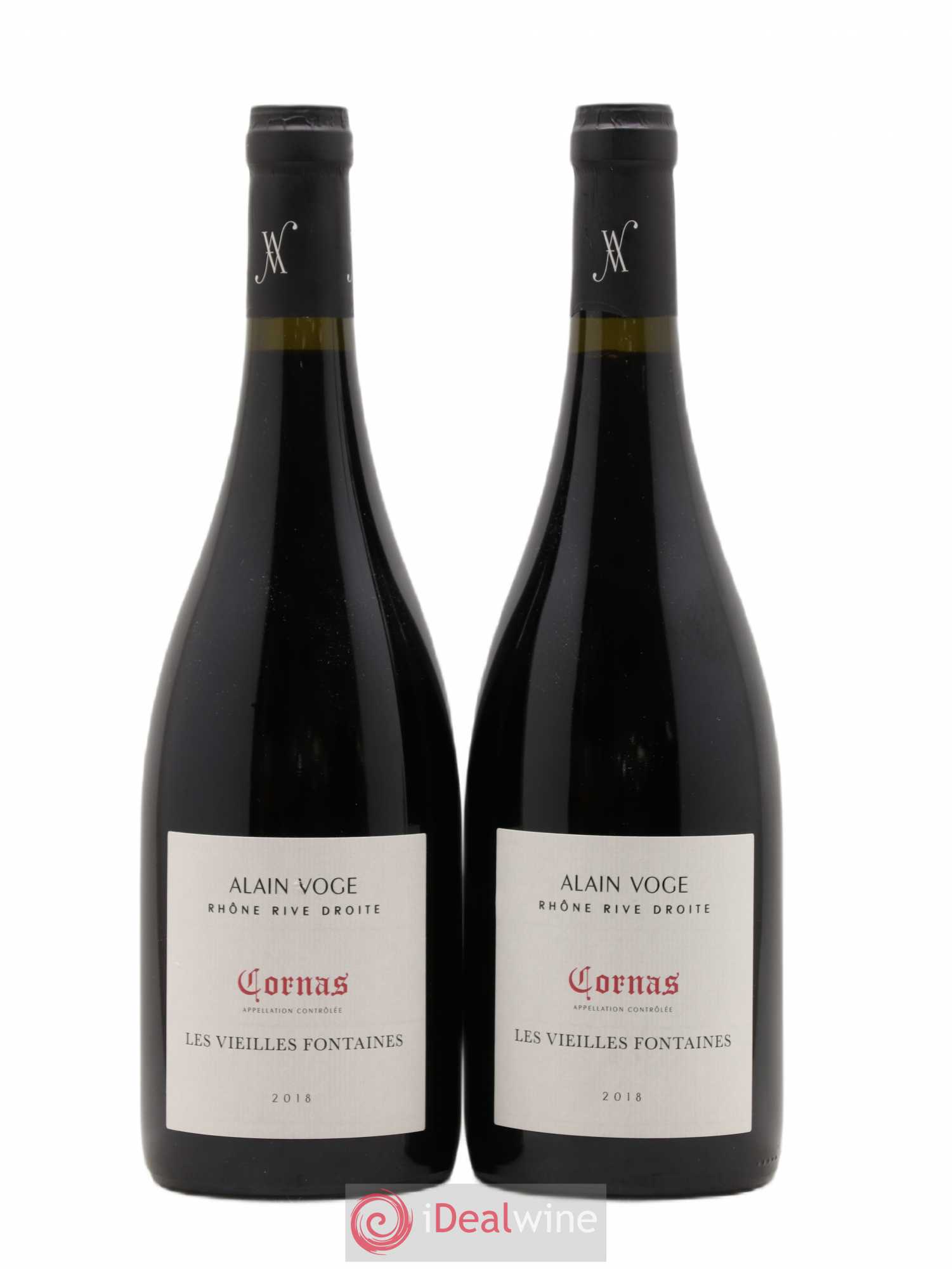 Cornas Les Vieilles Fontaines Alain Voge (Domaine) 2018 - Lot de 2 bouteilles - 0