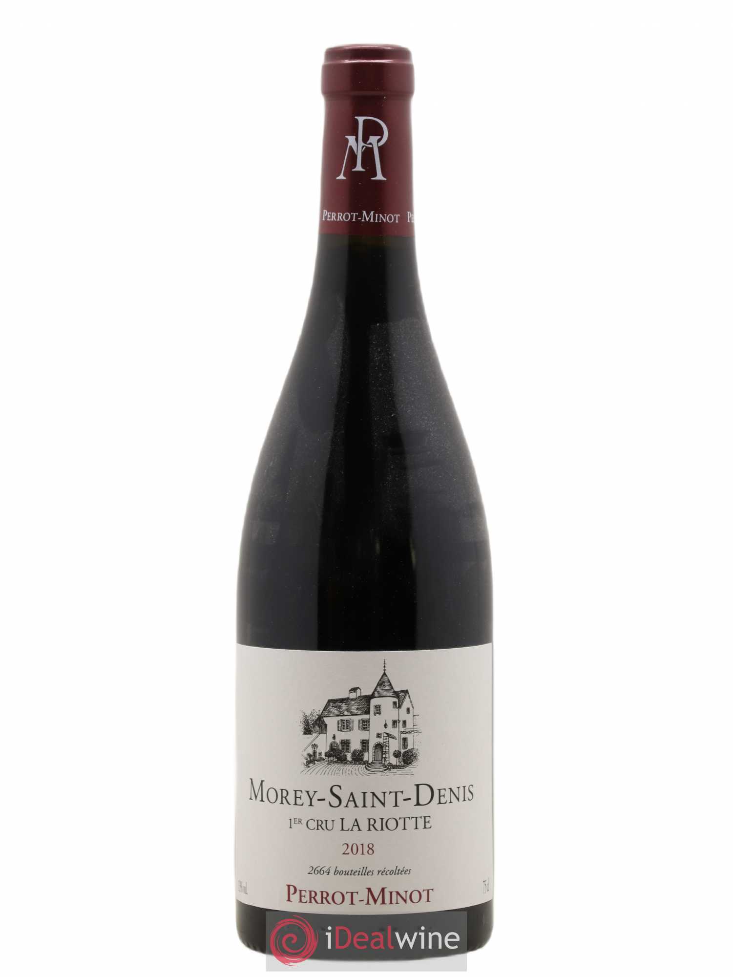 Morey-Saint-Denis 1er Cru La Riotte Vieilles Vignes Perrot-Minot 2018 - Lot de 1 bouteille - 0