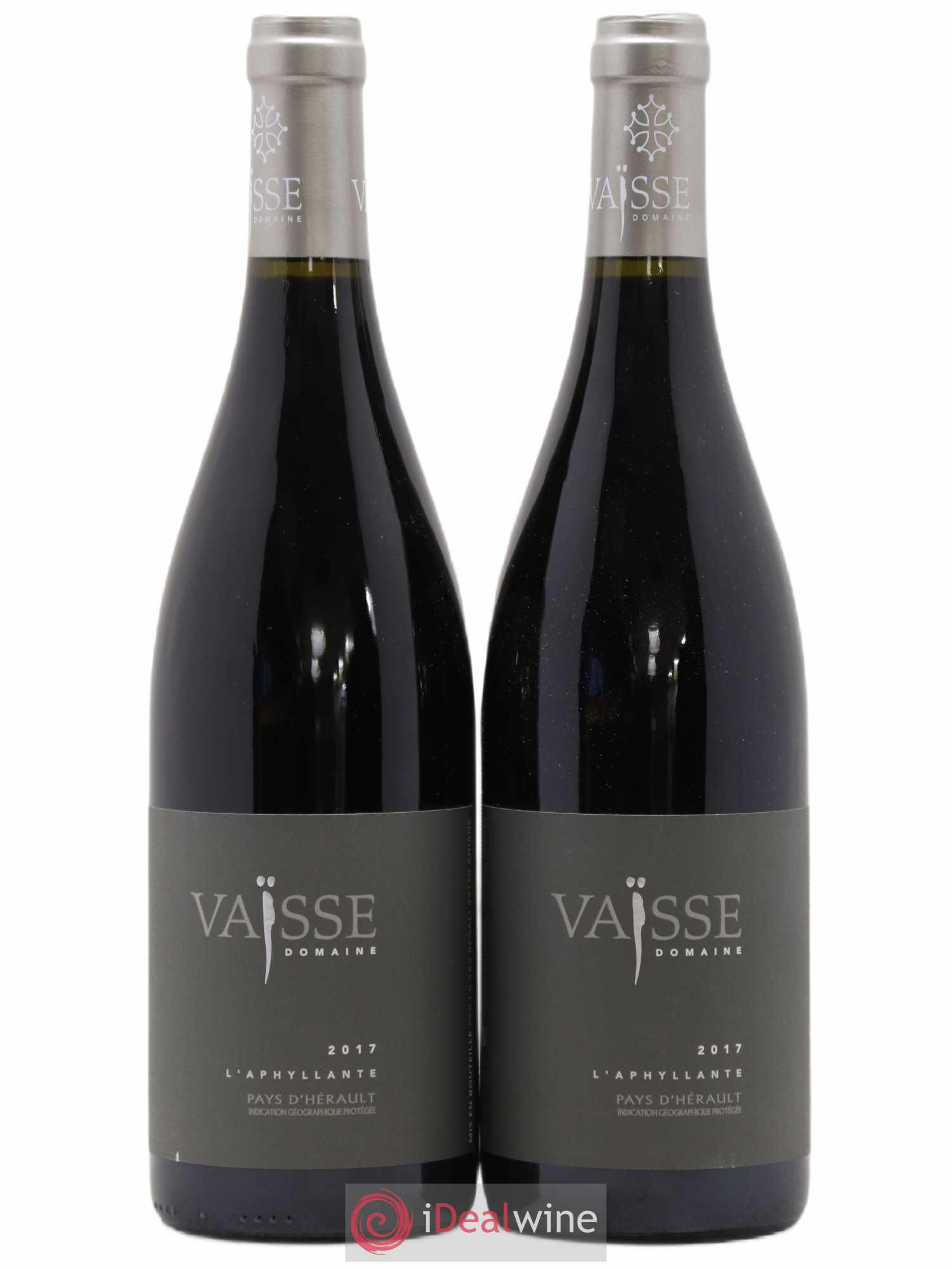 Pays d'Hérault L'Aphyllante Vaisse (Domaine) 2017 - Lot de 2 bouteilles - 0