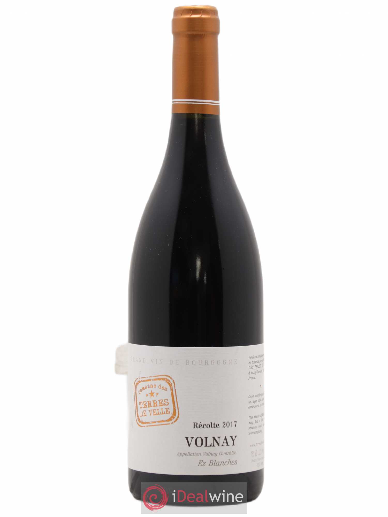 Volnay Ez Blanches domaine des Terres de Velle 2017 - Posten von 1 Flasche - 0