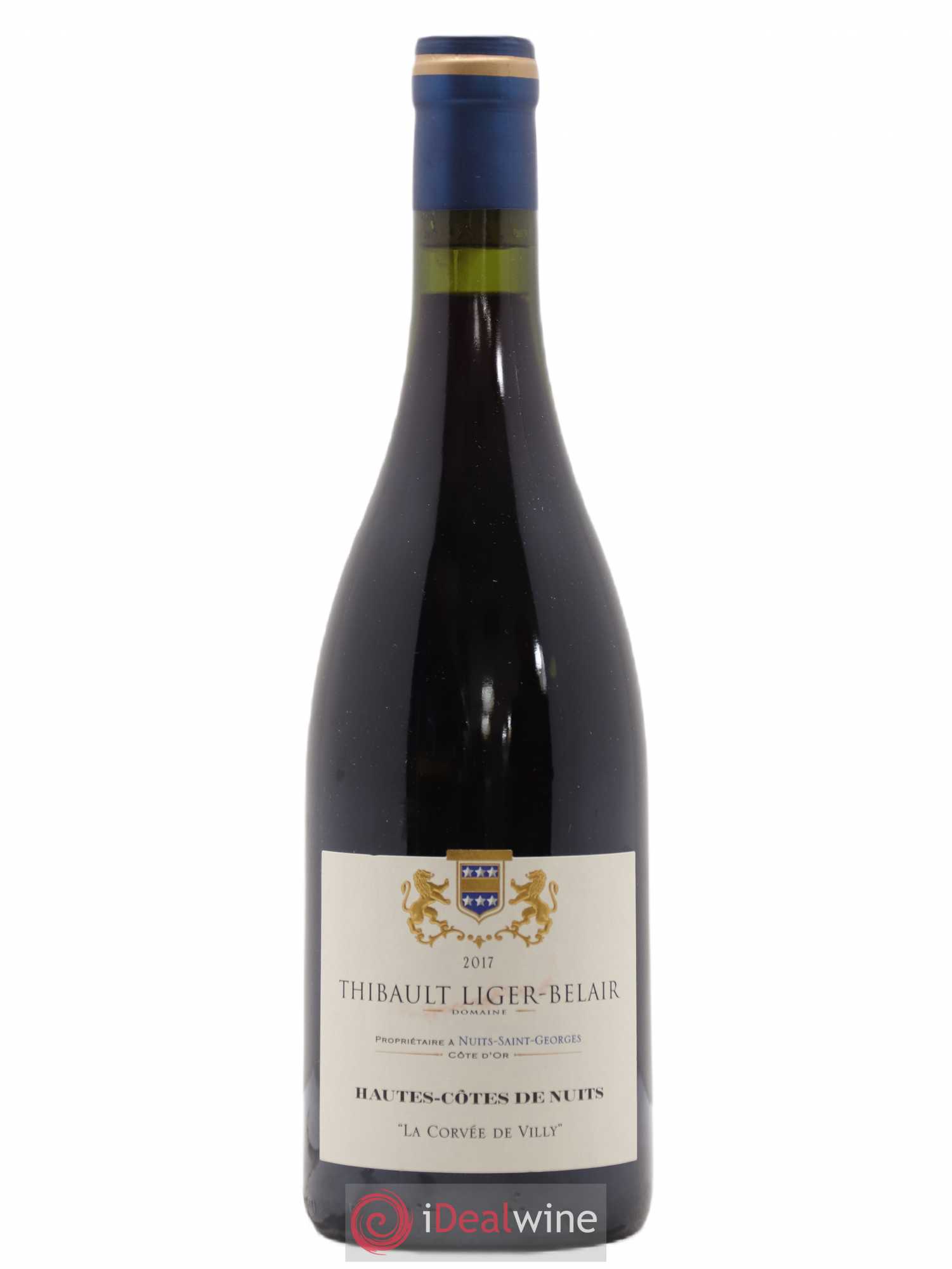 Hautes-Côtes de Nuits la Corvée de Villy domaine Thibault Liger Belair 2017 - Posten von 1 Flasche - 0