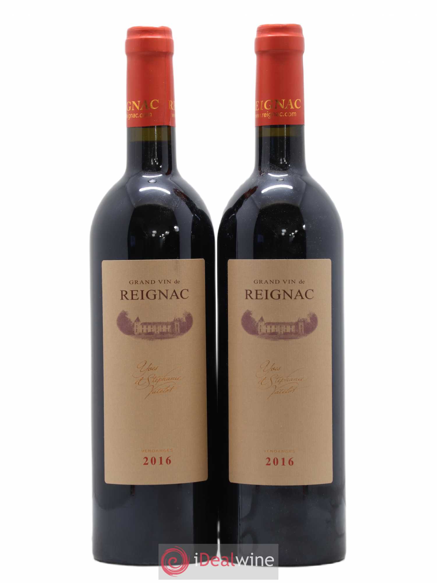 Grand vin de Reignac 2016 - Lot of 2 bottles - 0