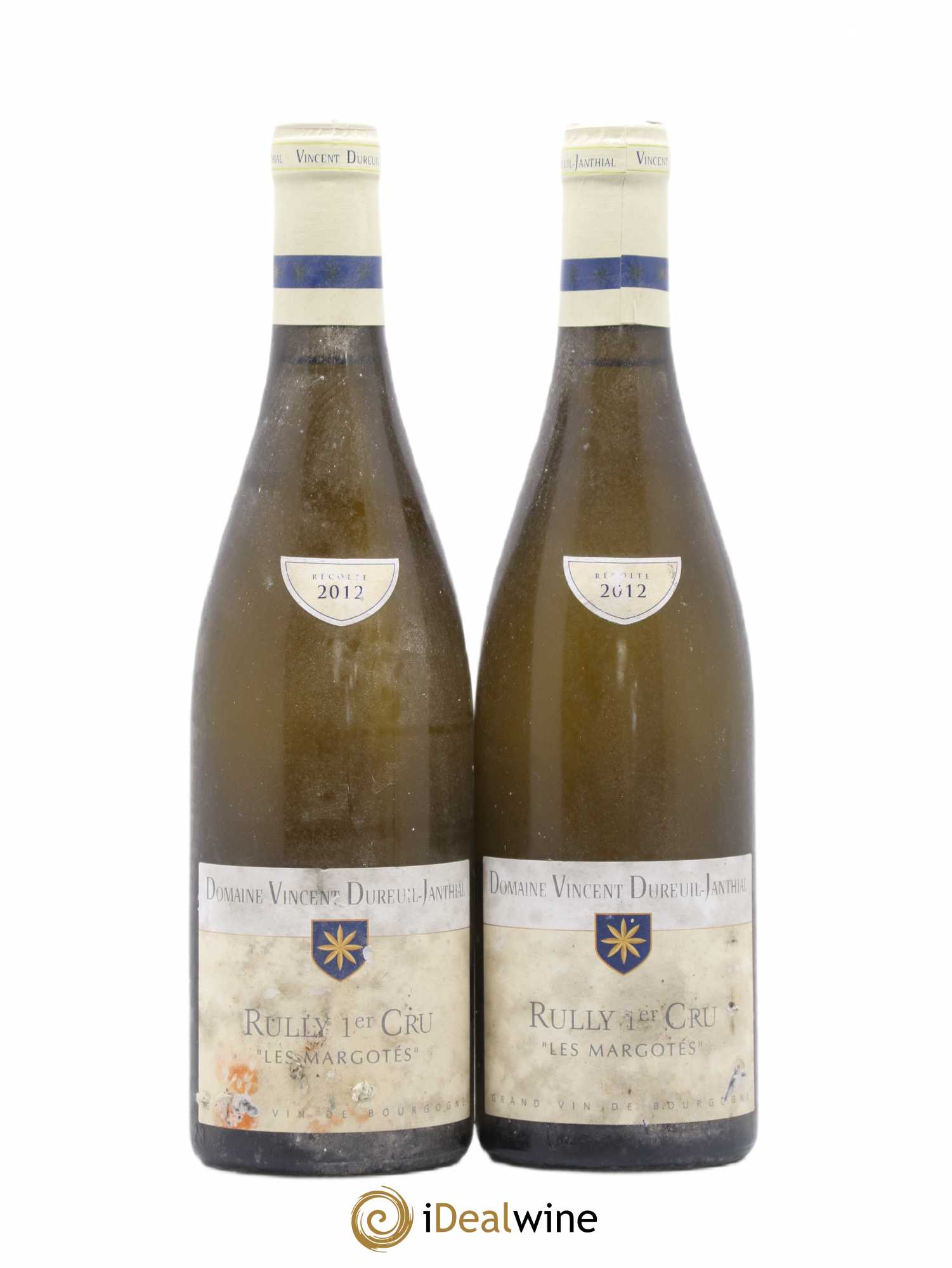 Rully 1er Cru Les Margotés Vincent Dureuil-Janthial 2012 - Lot de 2 bouteilles - 0