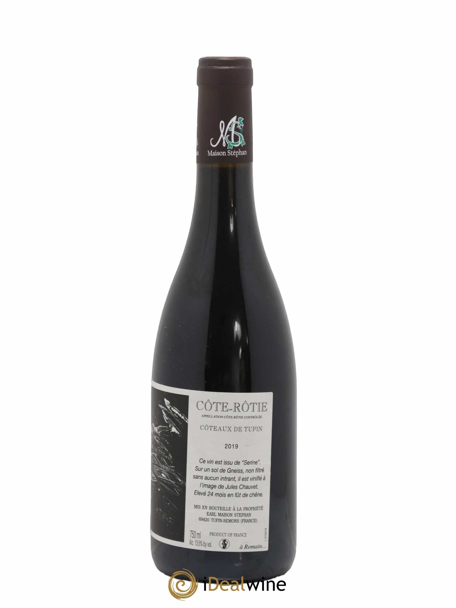 Côte-Rôtie Coteaux de Tupin Jean-Michel Stephan 2019 - Lot de 1 bouteille - 1