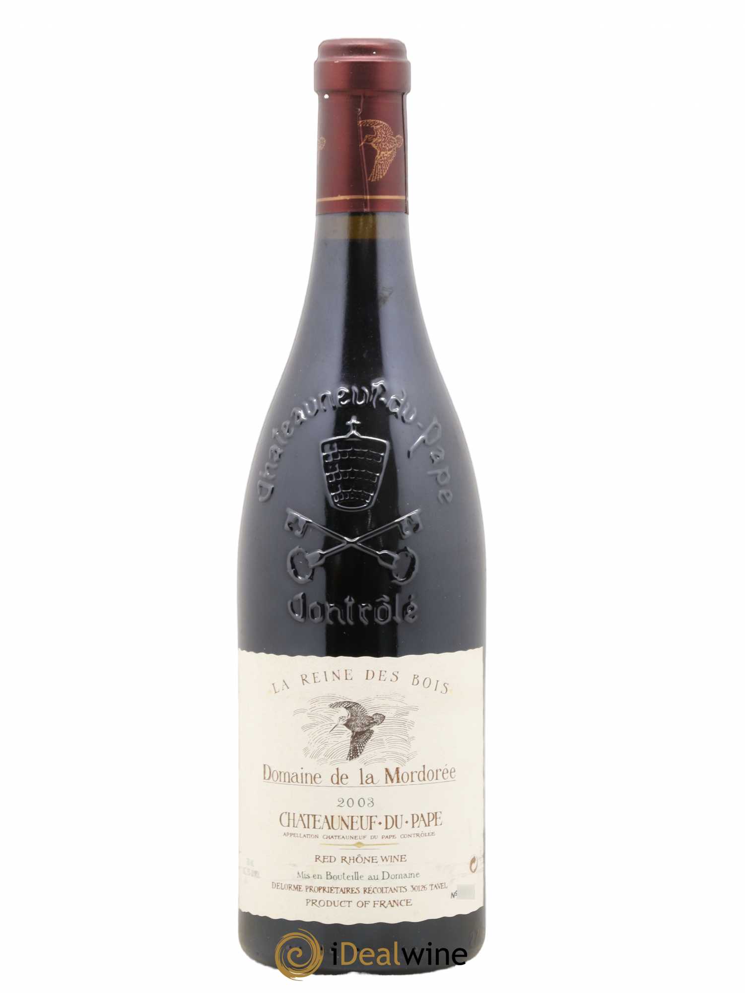 Châteauneuf-du-Pape Domaine de La Mordorée (Domaine de) 2003 - Lot de 1 bouteille - 0