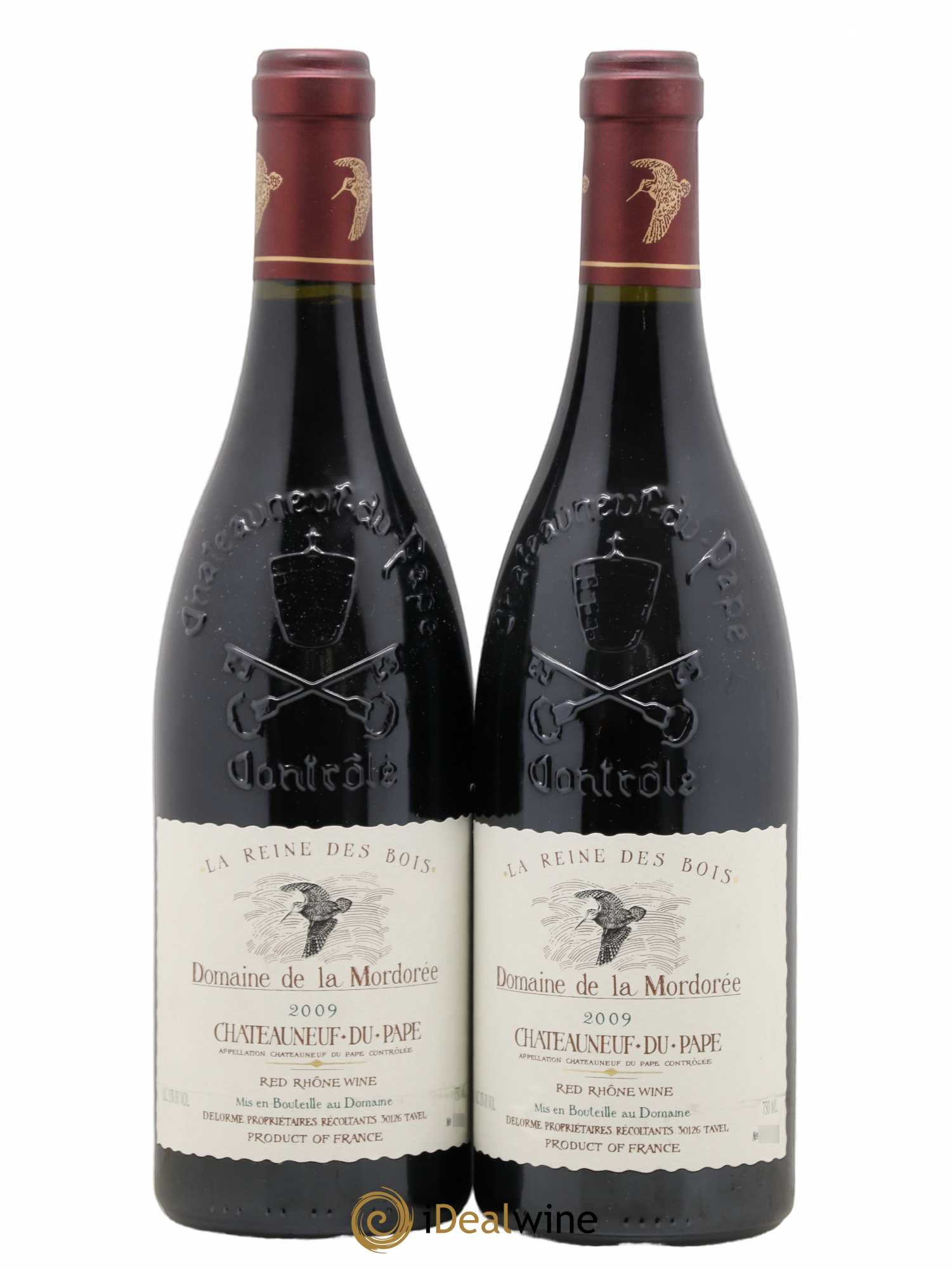 Châteauneuf-du-Pape Domaine de La Mordorée (Domaine de) 2009 - Lot de 2 bouteilles - 0