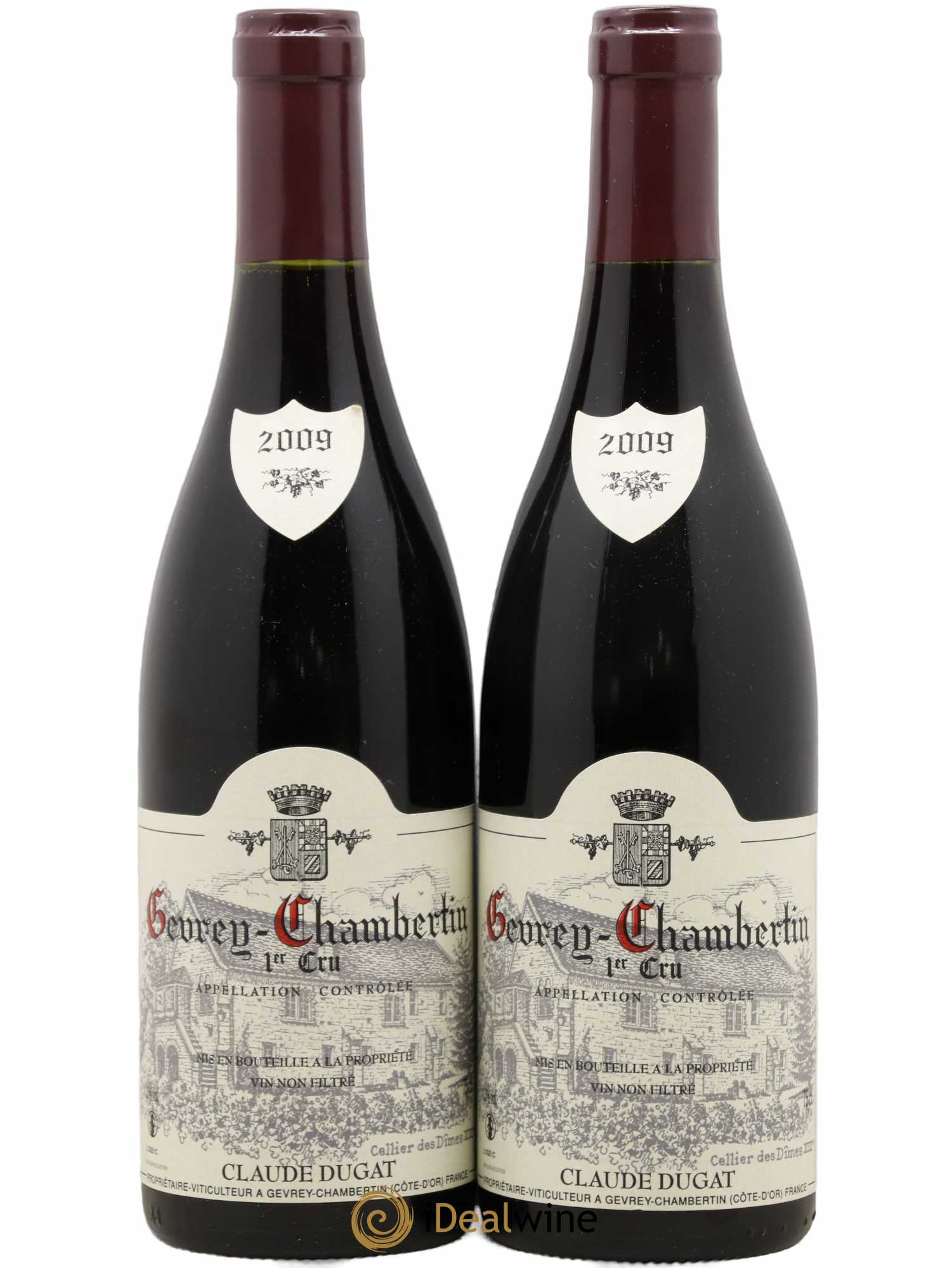 Gevrey-Chambertin 1er Cru Claude Dugat 2009 - Lot de 2 bouteilles - 0