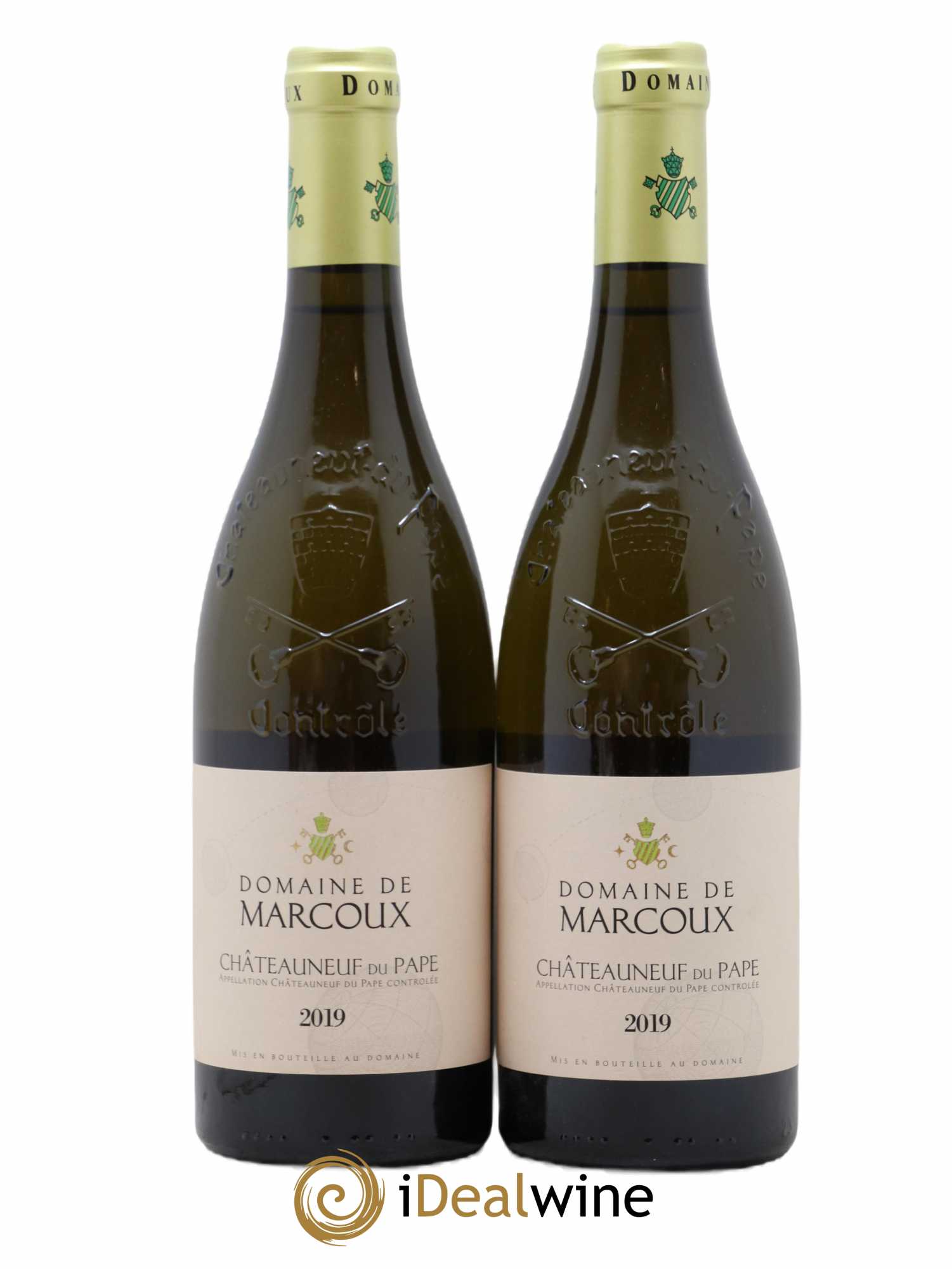 Châteauneuf-du-Pape Marcoux (Domaine de) 2019 - Lot de 2 bouteilles - 0
