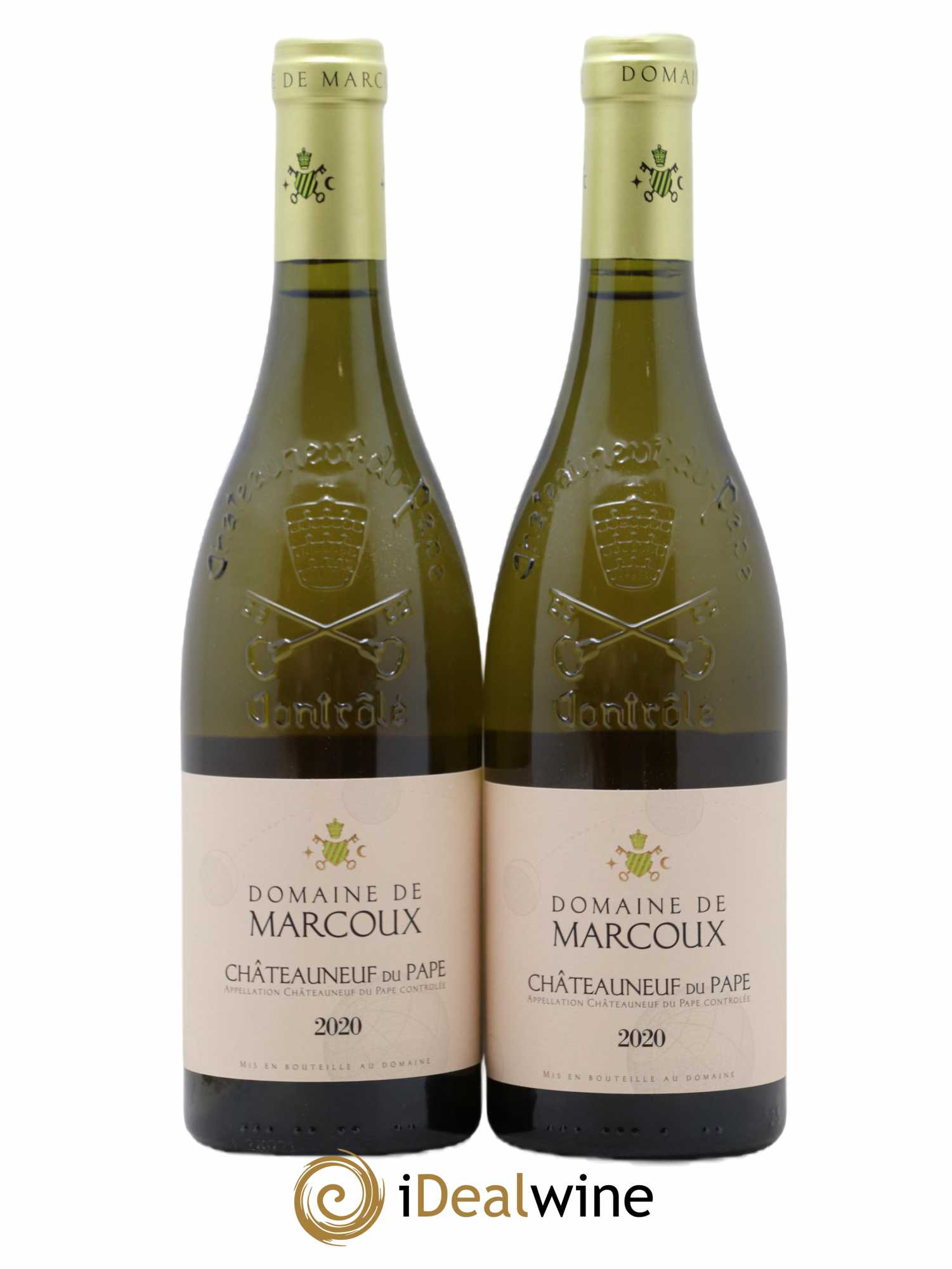Châteauneuf-du-Pape Marcoux (Domaine de) 2020 - Lot de 2 bouteilles - 0