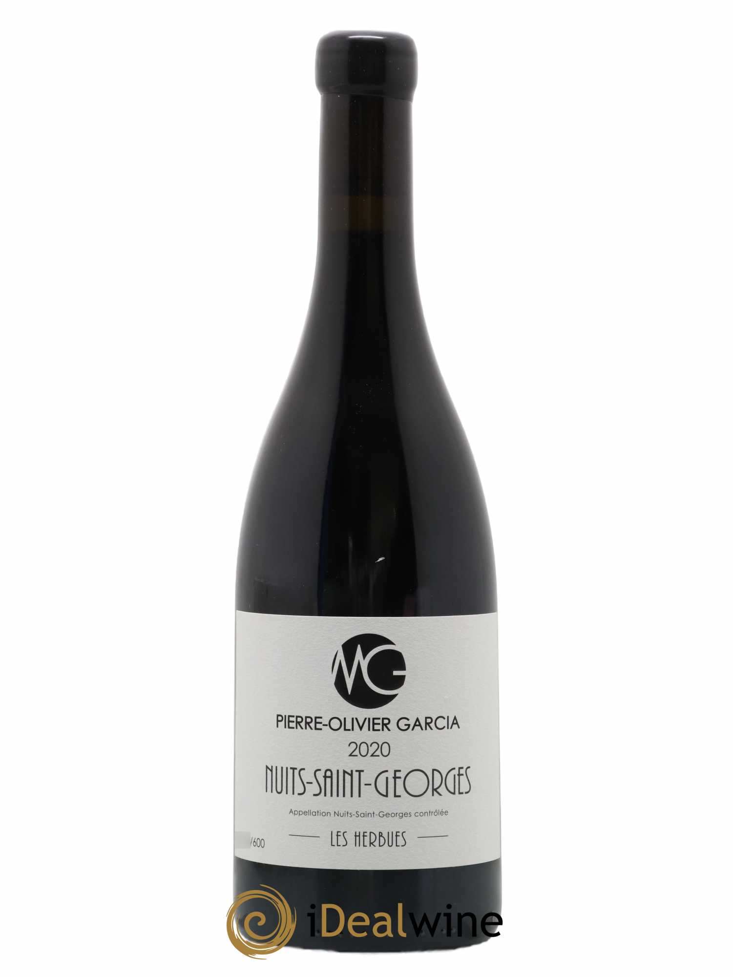 Nuits-Saint-Georges Les Herbues Domaine Moron Garcia 2020 - Posten von 1 Flasche - 0