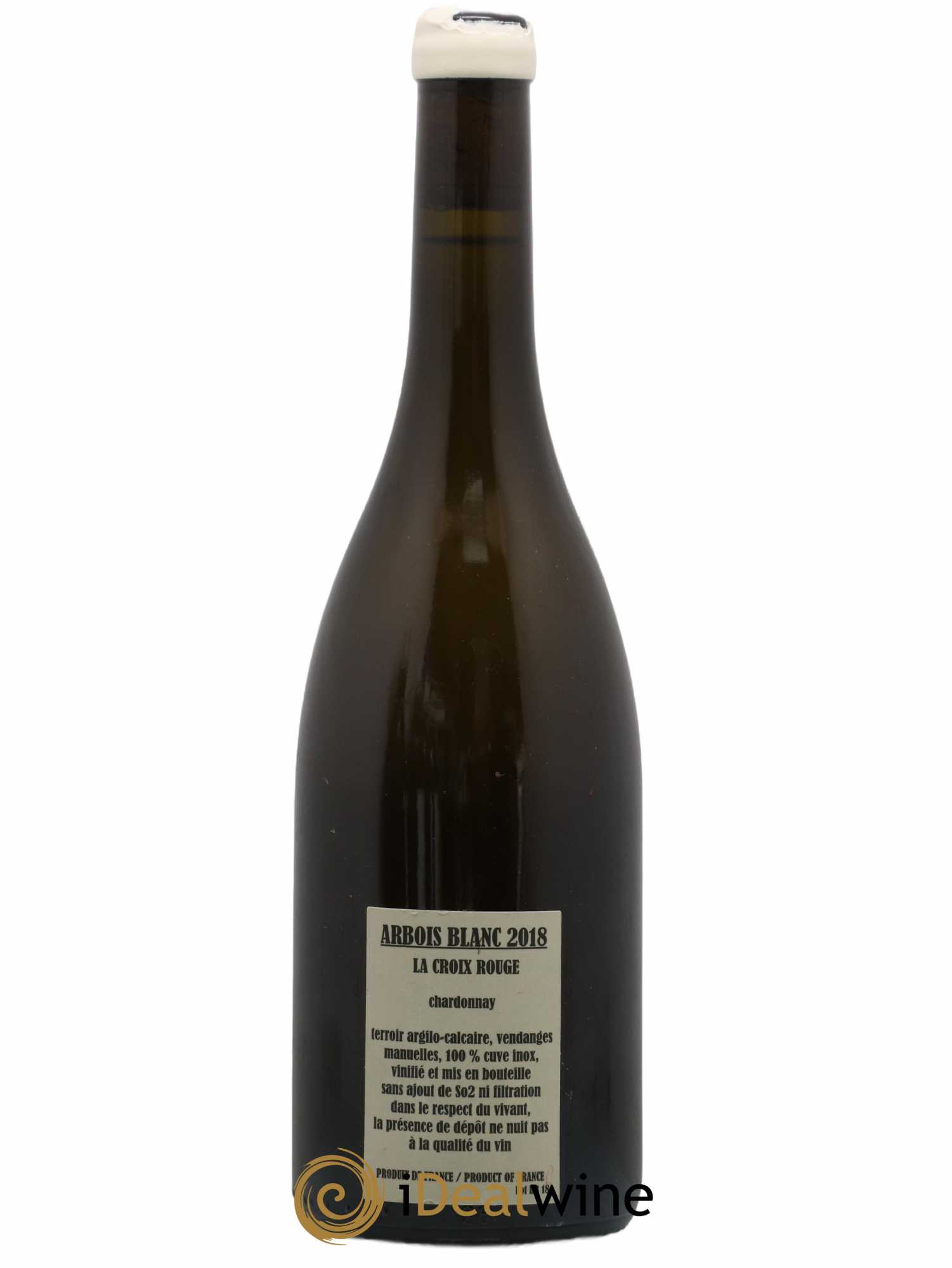 Arbois Chardonnay La Croix Rouge Adeline Houillon & Renaud Bruyère 2018 - Lot de 1 bouteille - 1