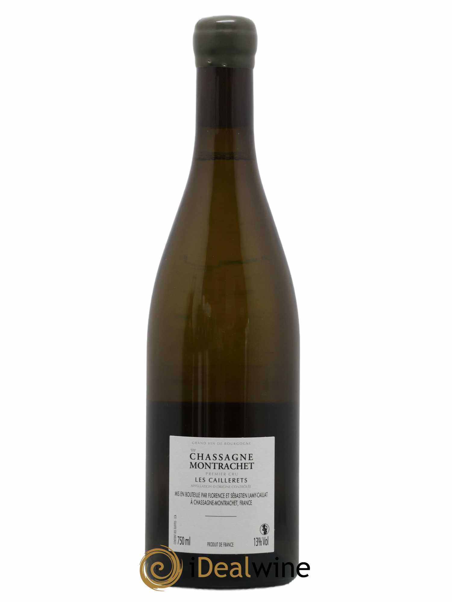 Chassagne-Montrachet 1er Cru Les Caillerets Lamy-Caillat (Domaine) 2020 - Lot de 1 bouteille - 1