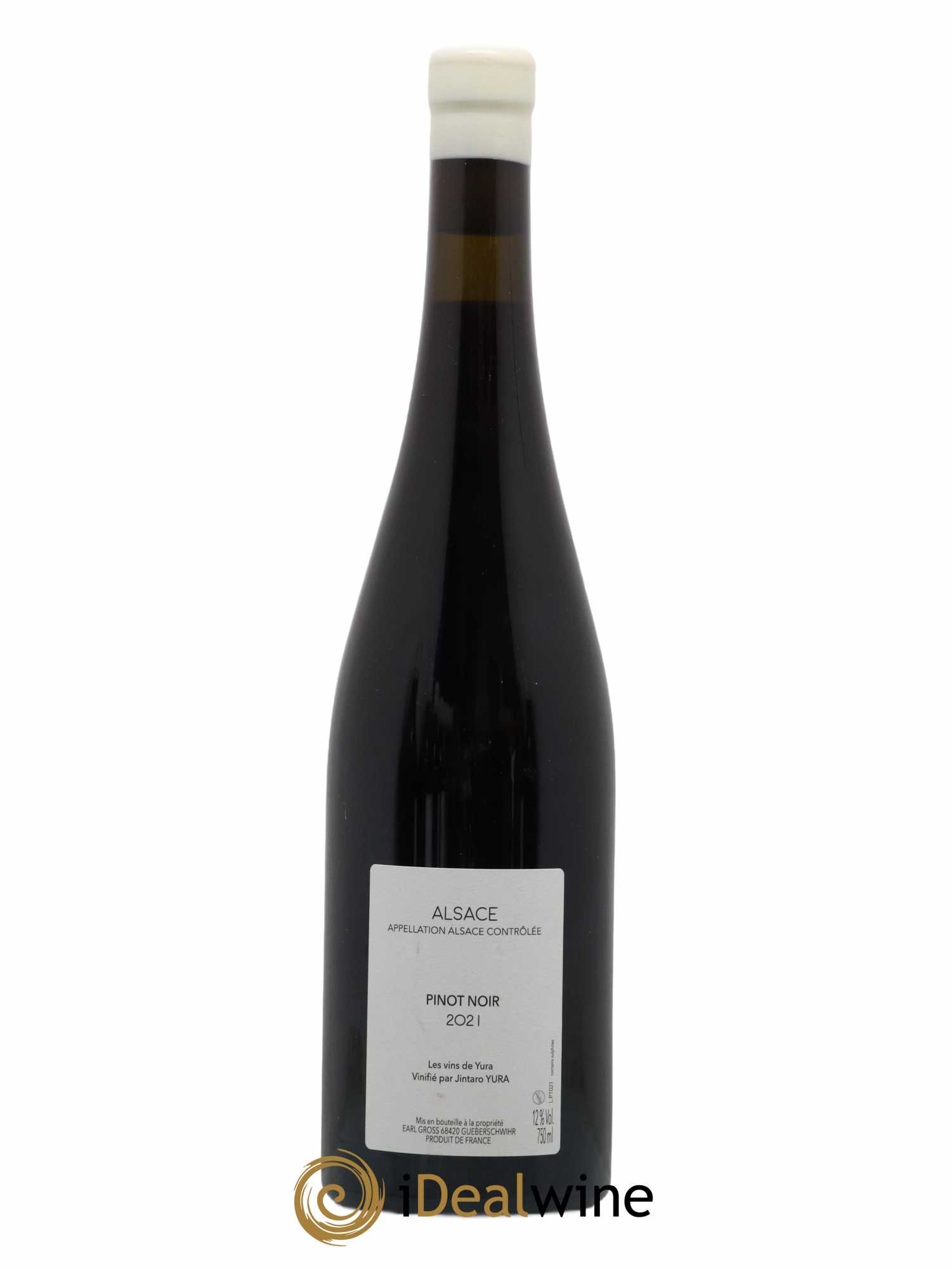 Pinot Noir Domaine Yura Alsace La Partie Et Le Tout Blanc 2021 - Posten von 1 Flasche - 1